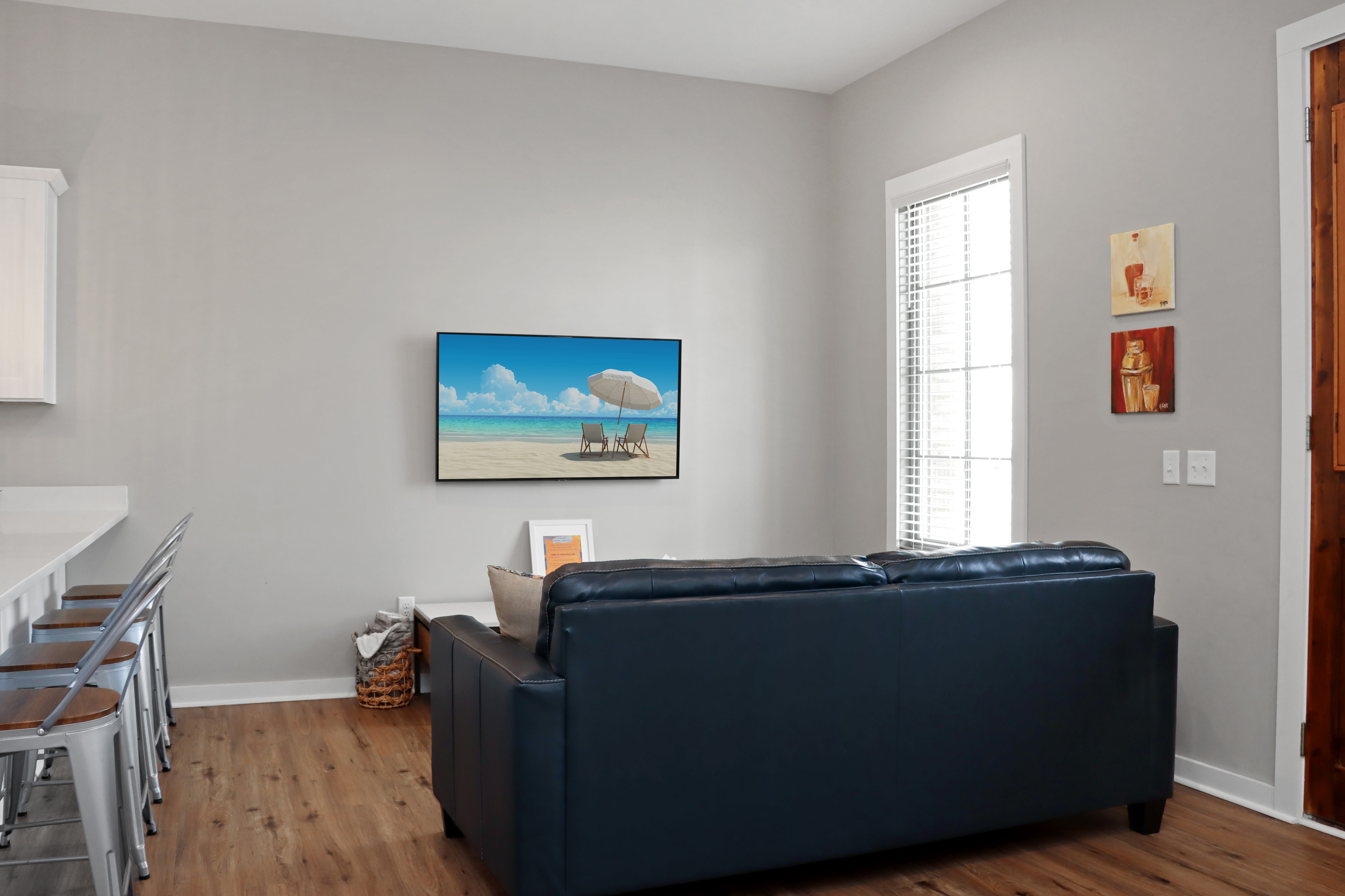 Living Room and Breakfast Bar