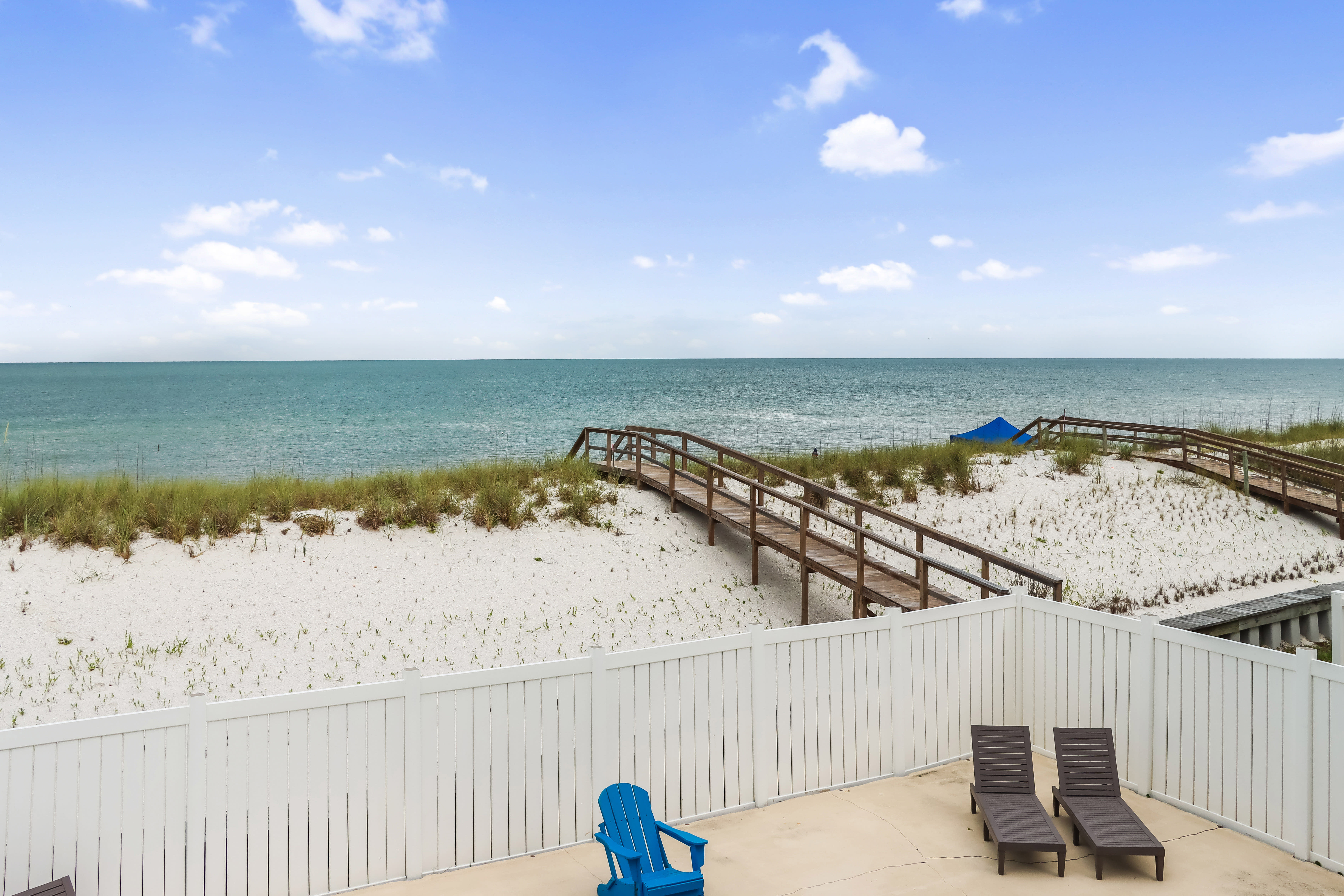 View of Beach Boardwalk