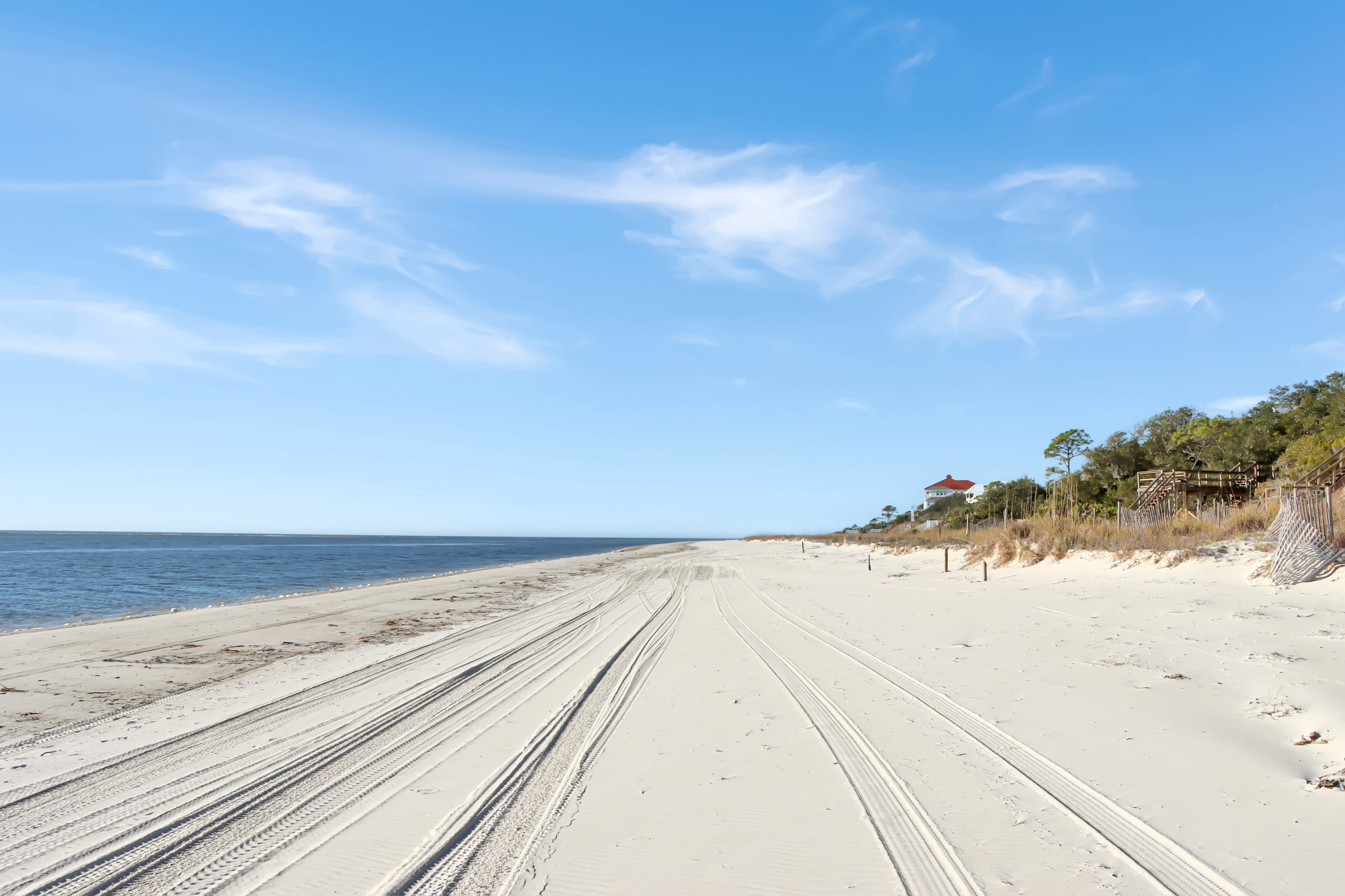 Quiet, Secluded Indian Pass Beach