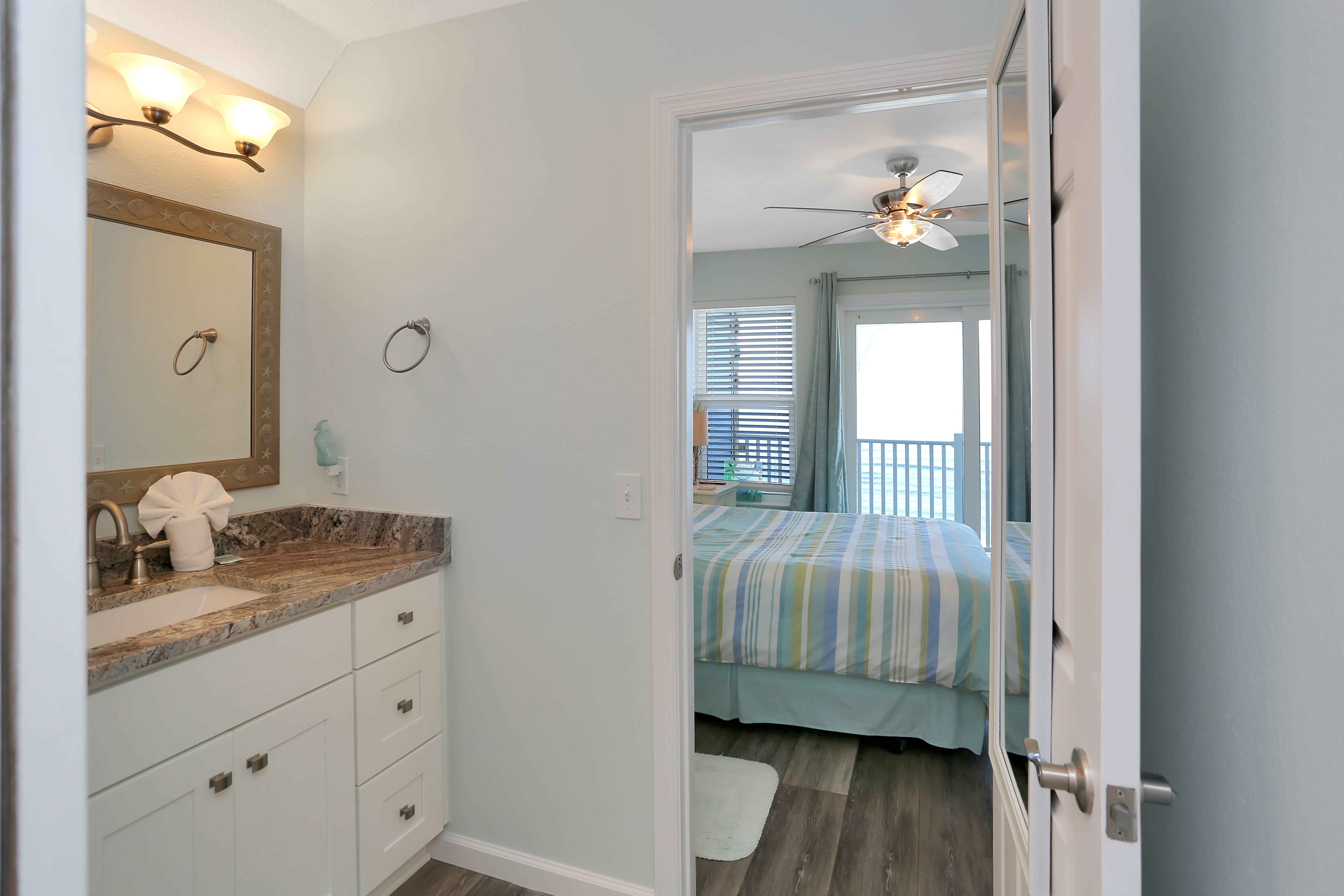 Bedroom 1 - View from Master Bath