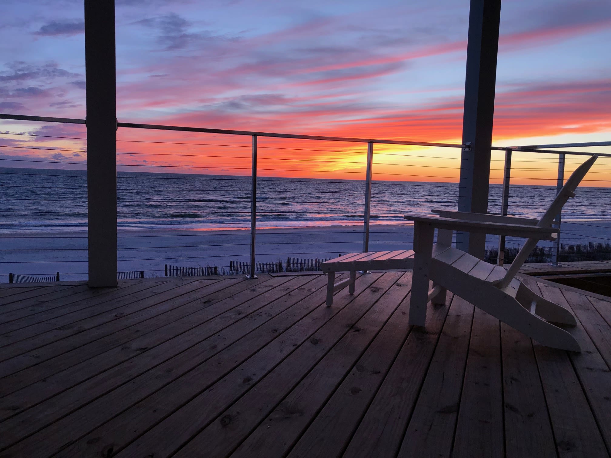 Sunset on the Deck