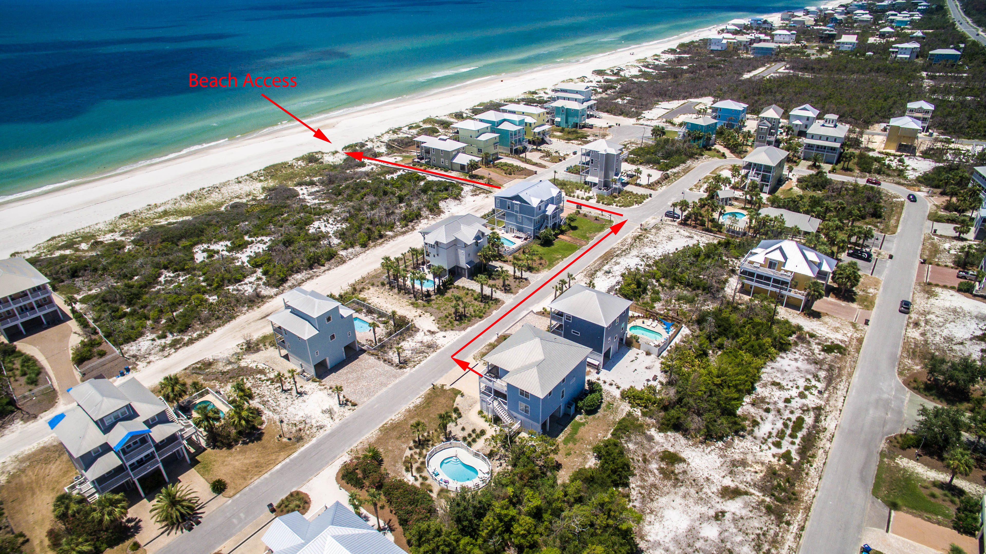 So close to the beach!!