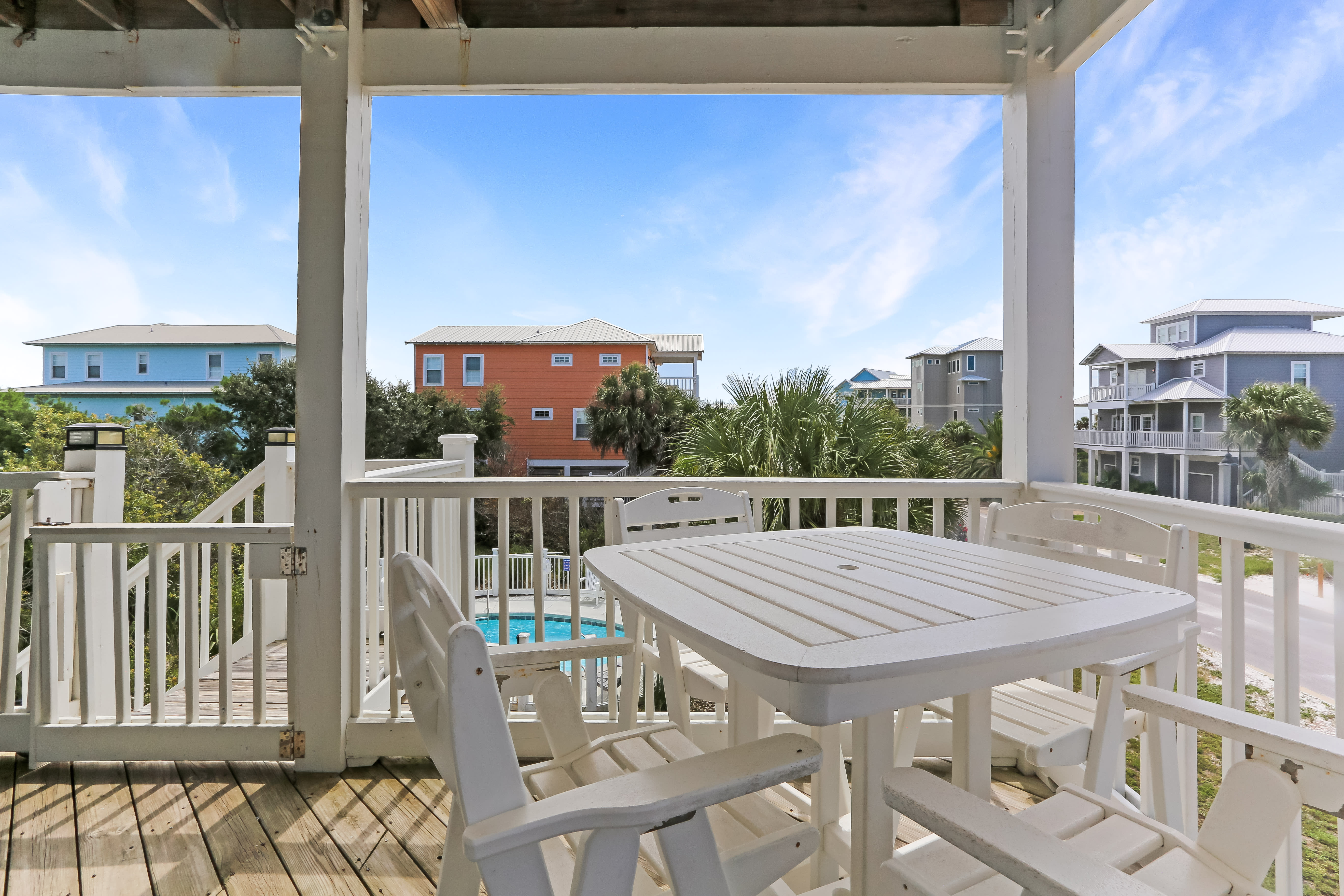 1st Floor Outdoor Dining with Pool View