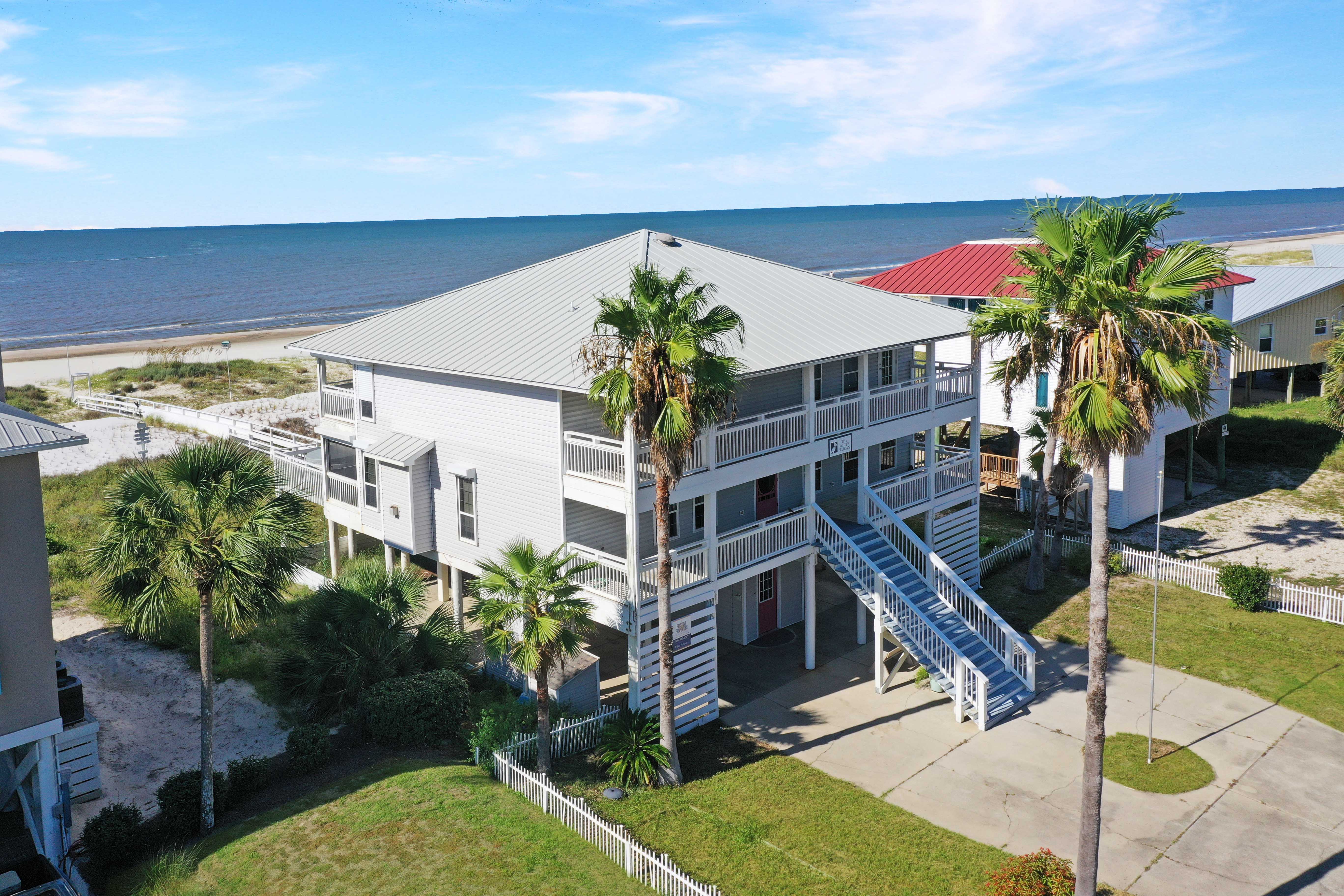 Beachfront Home with Decks on Both Sides