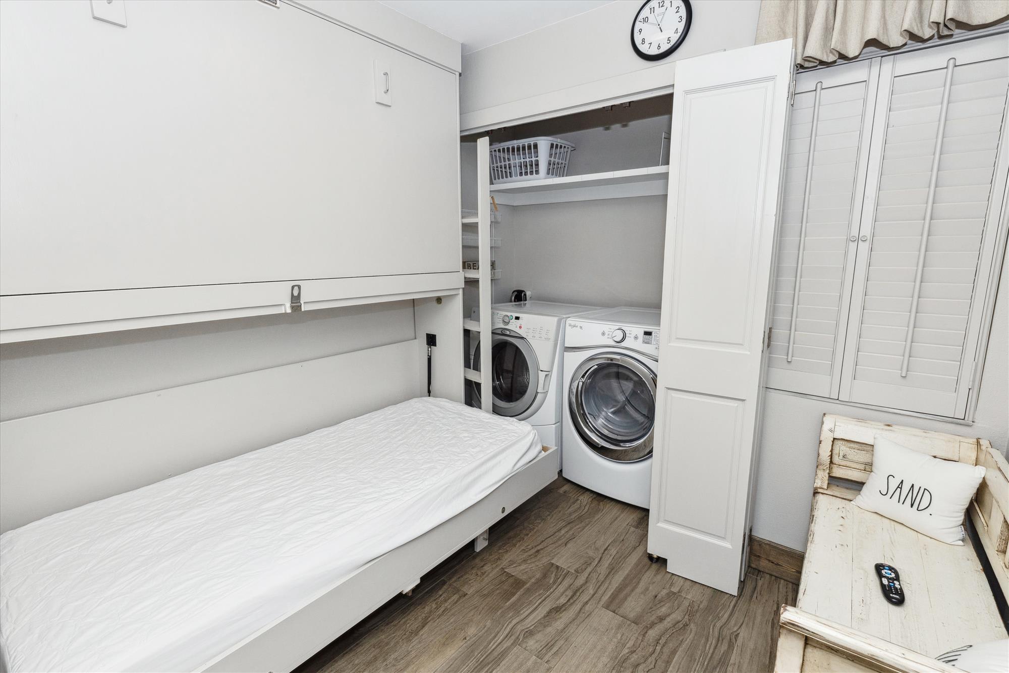 Bunk Beds & Washer and Dryer