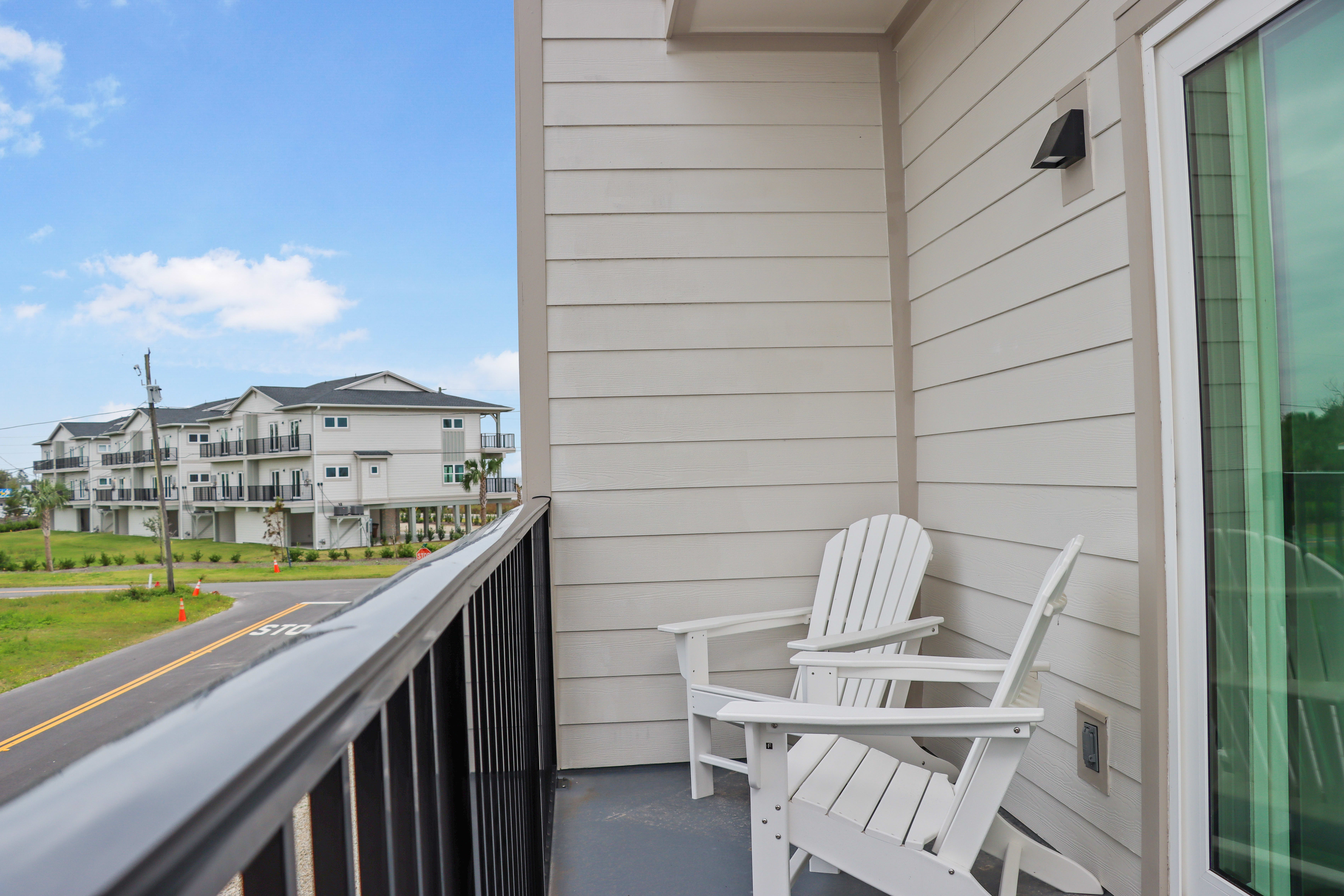 Small Deck off of Bedroom
