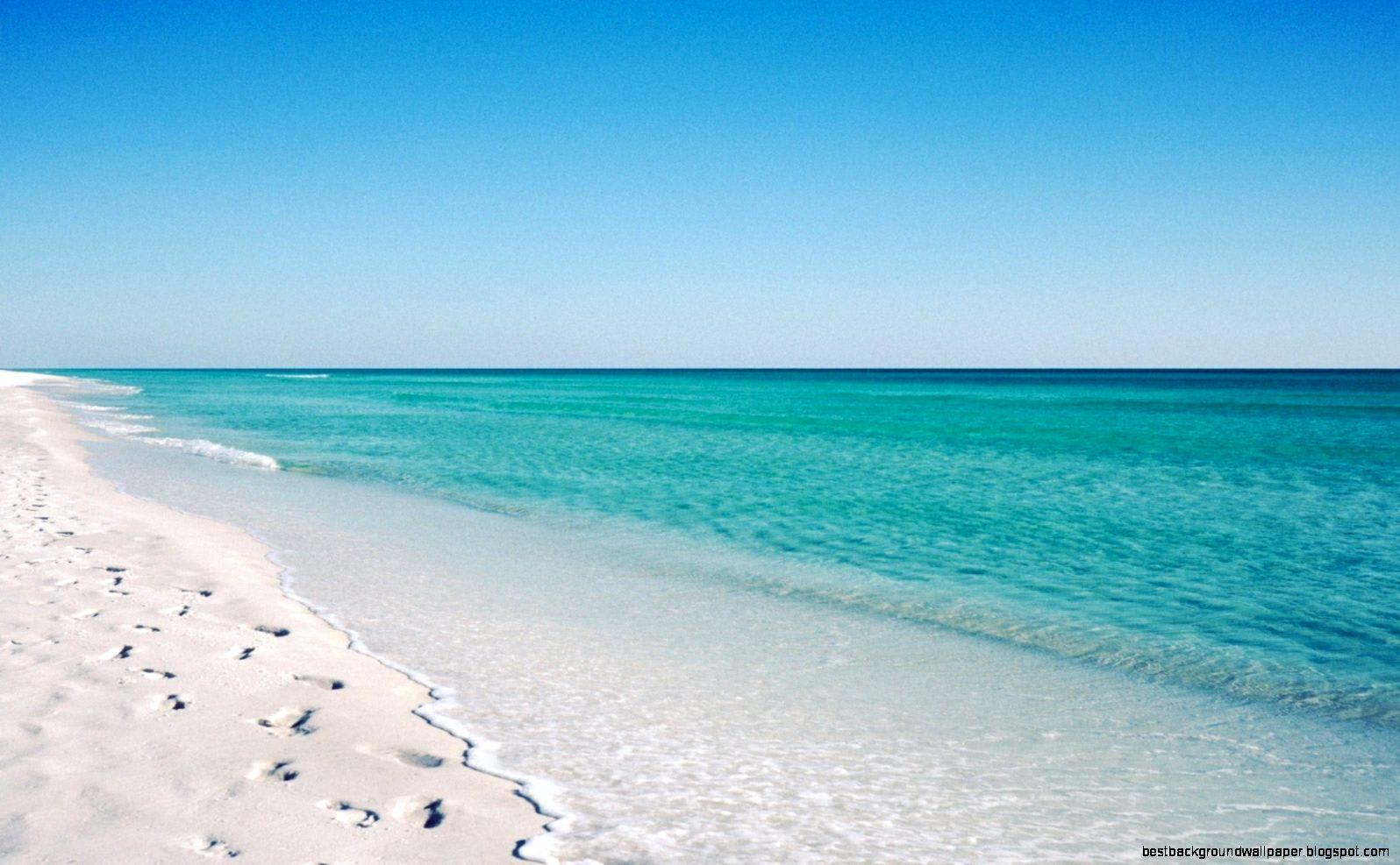 Emerald green waters, and sugar white beaches.