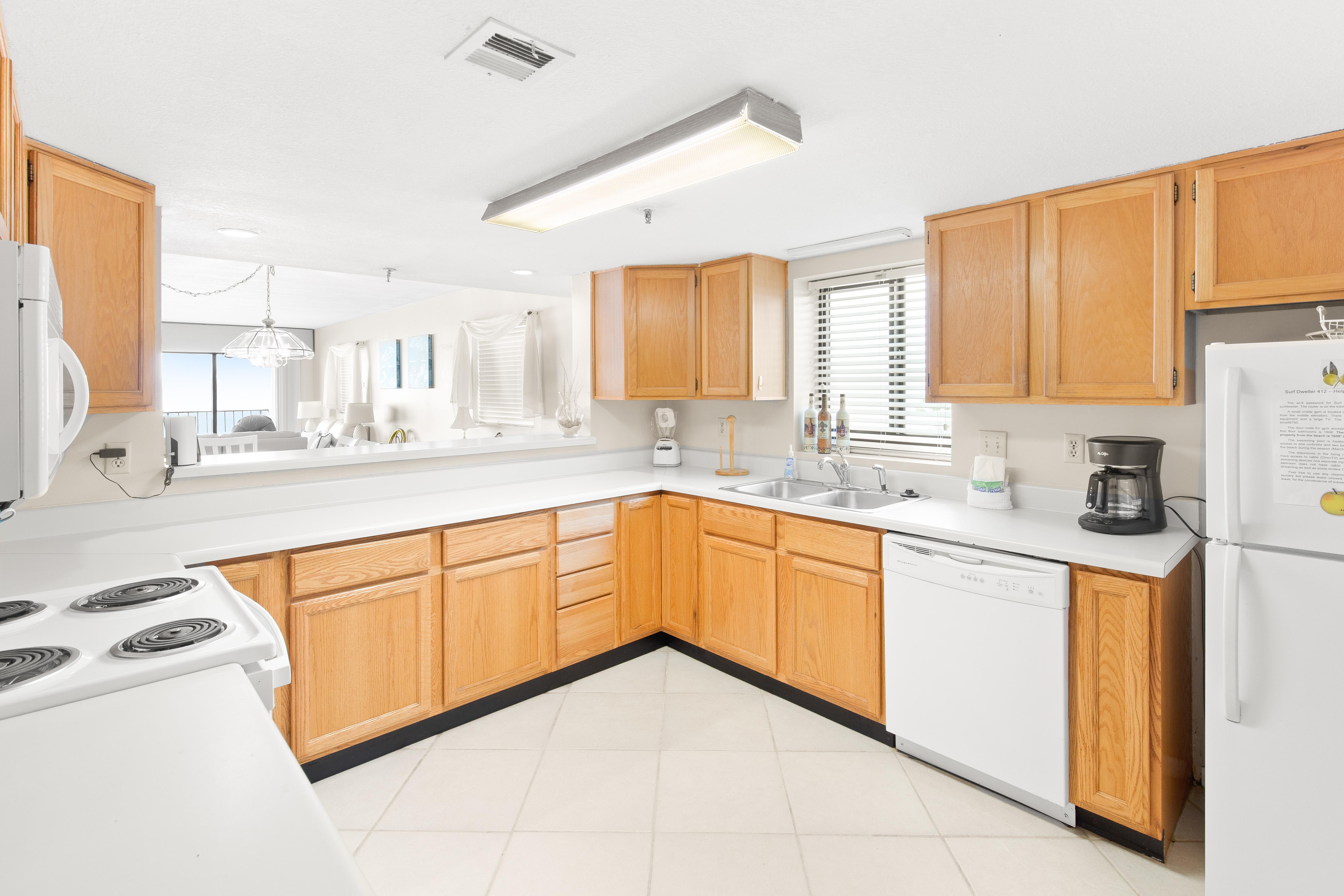 beautiful open kitchen