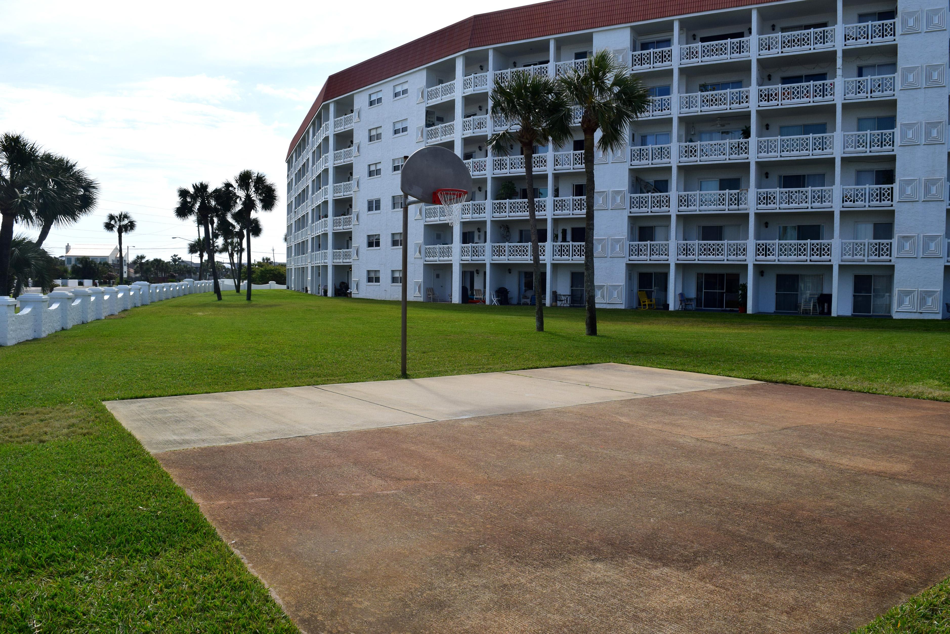 How about a pick-up game of half court?