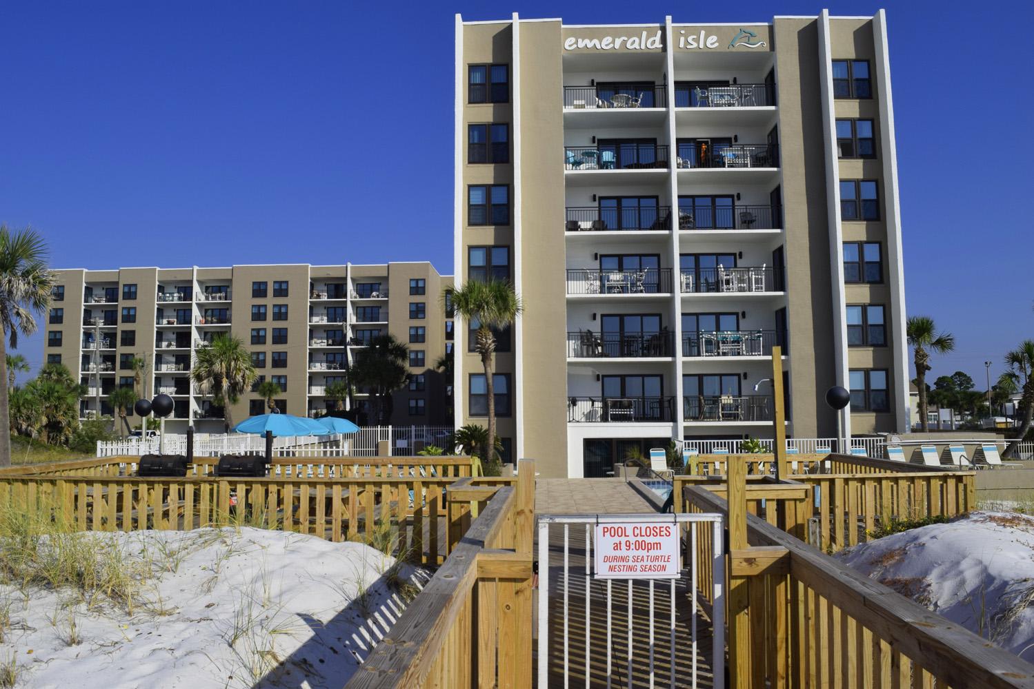 Emerald Isle a Gulf Front Condominium Beach Condominium