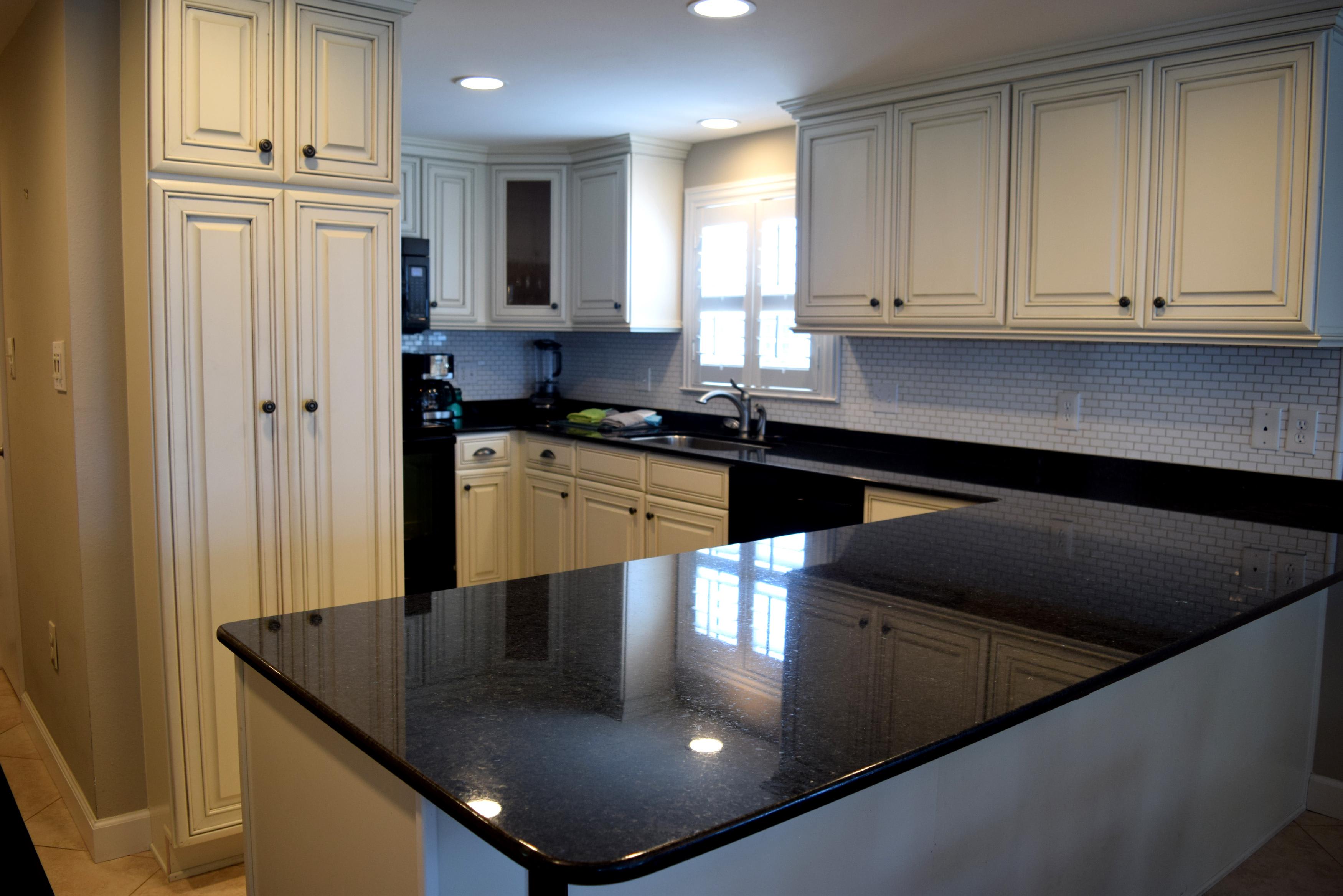 Hard to remember how enclosed the kitchen was before remodeled.