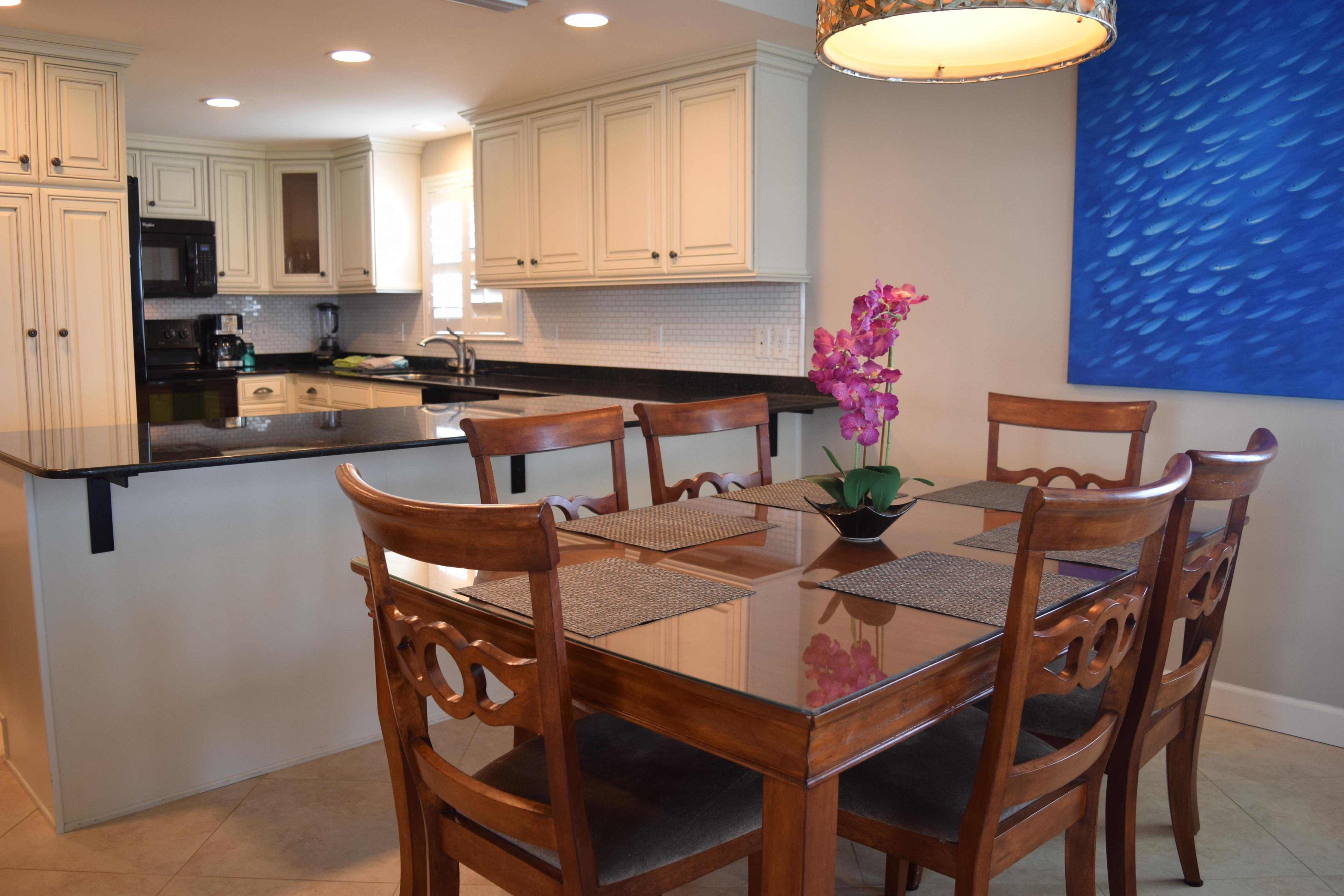 So convenient to pass plates across the bar.