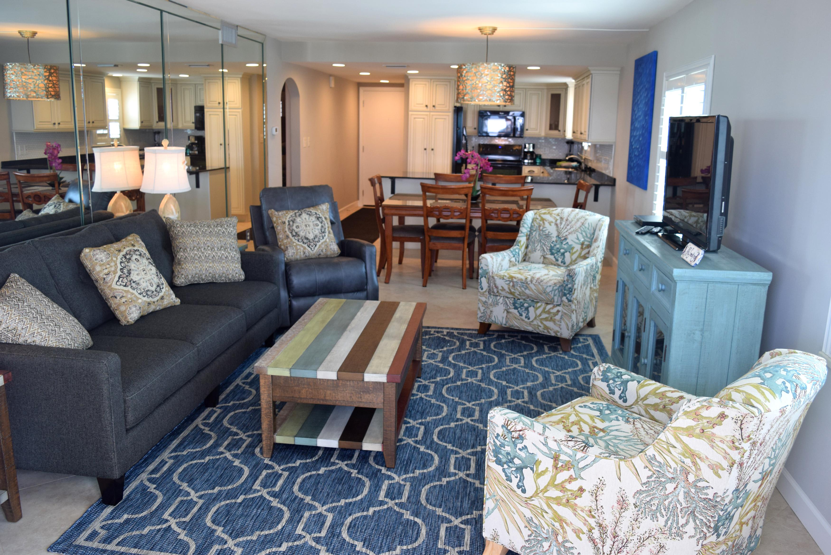 From the balcony looking back into this great space.