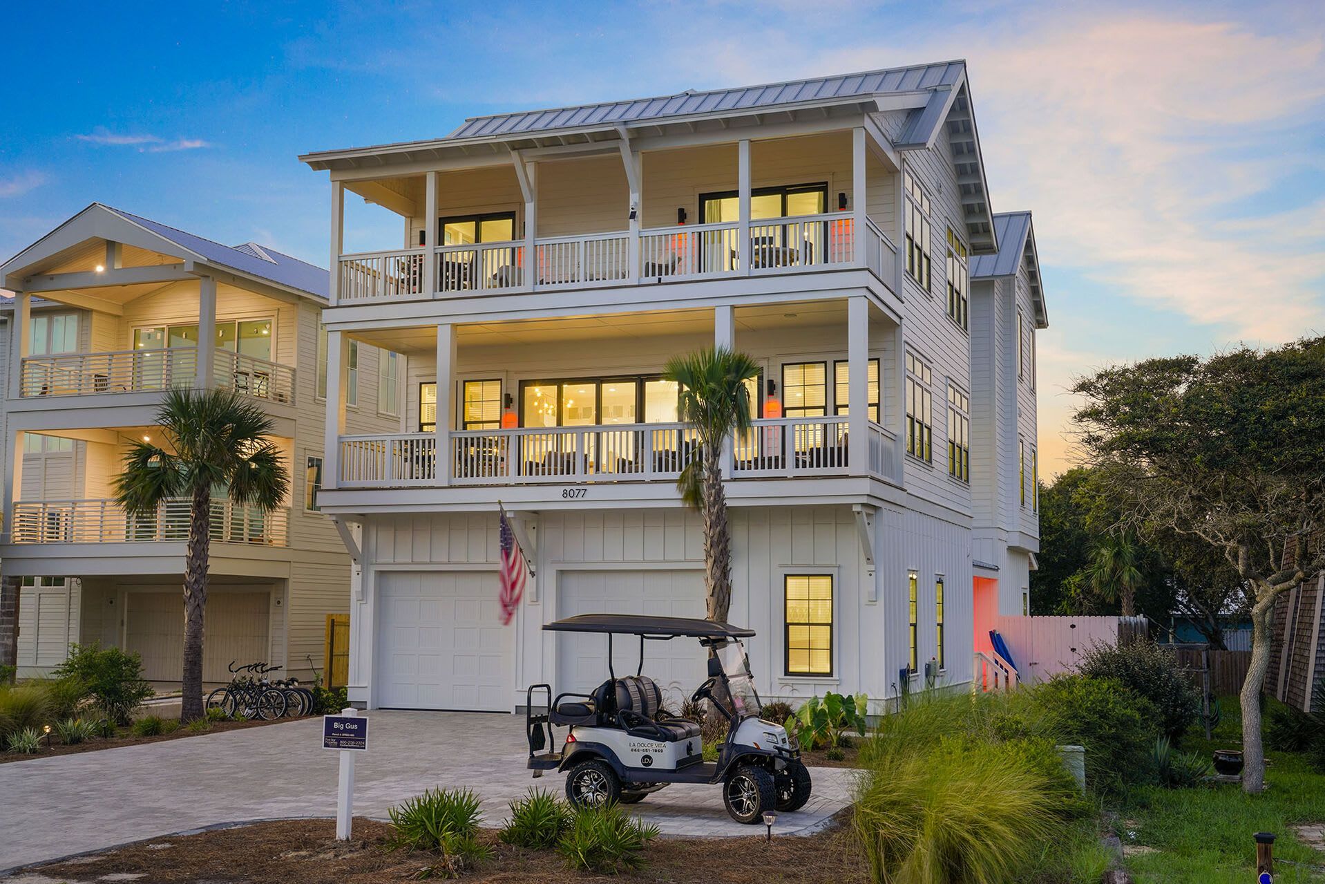 Big Gus - Gorgeous Luxury Vacation Rental Beach House with Private Pool, Elevator, and Gulf Views in Rosemary Beach, Florida - Five Star Properties Destin/30A