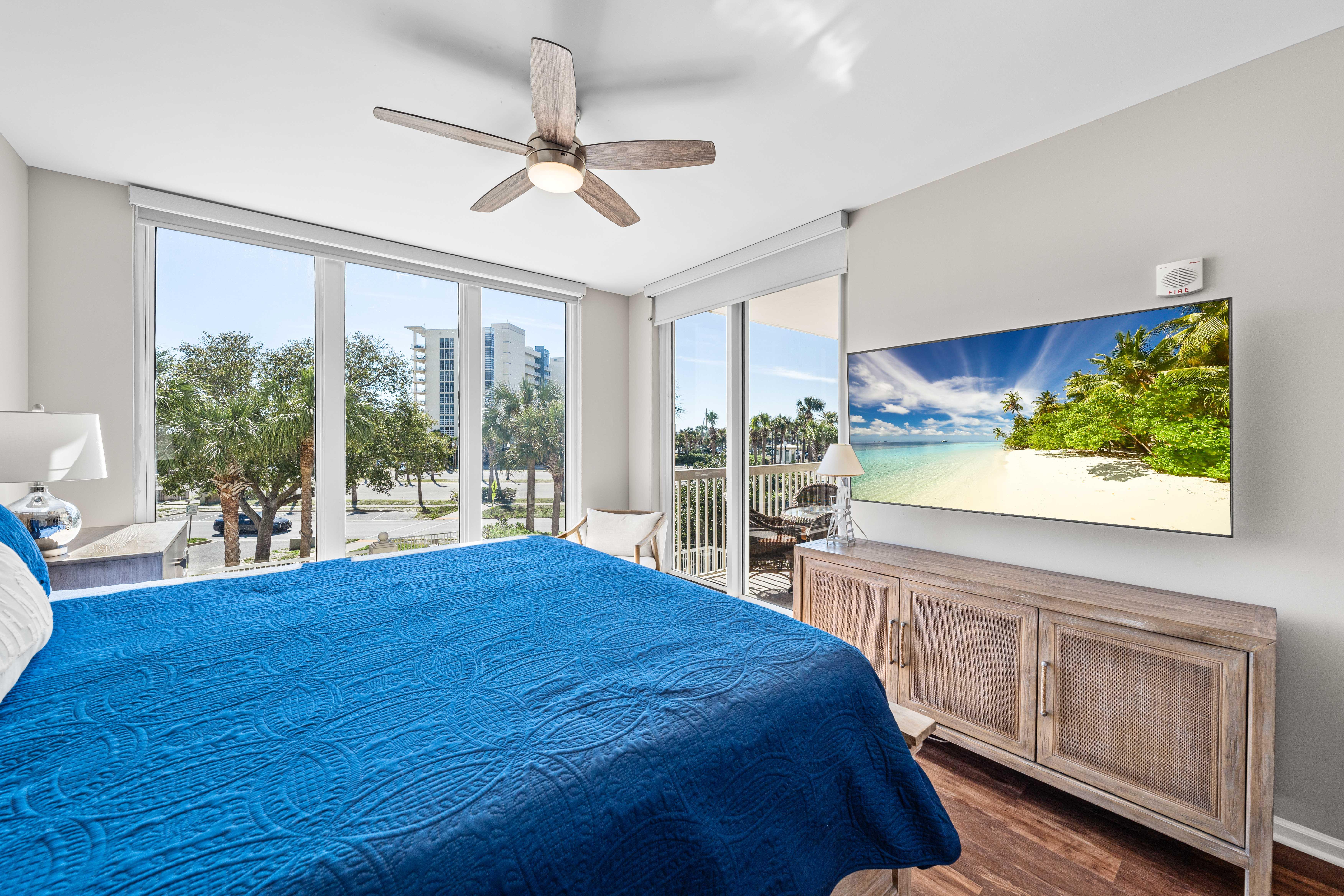 Primary King Bedroom with Private Bathroom