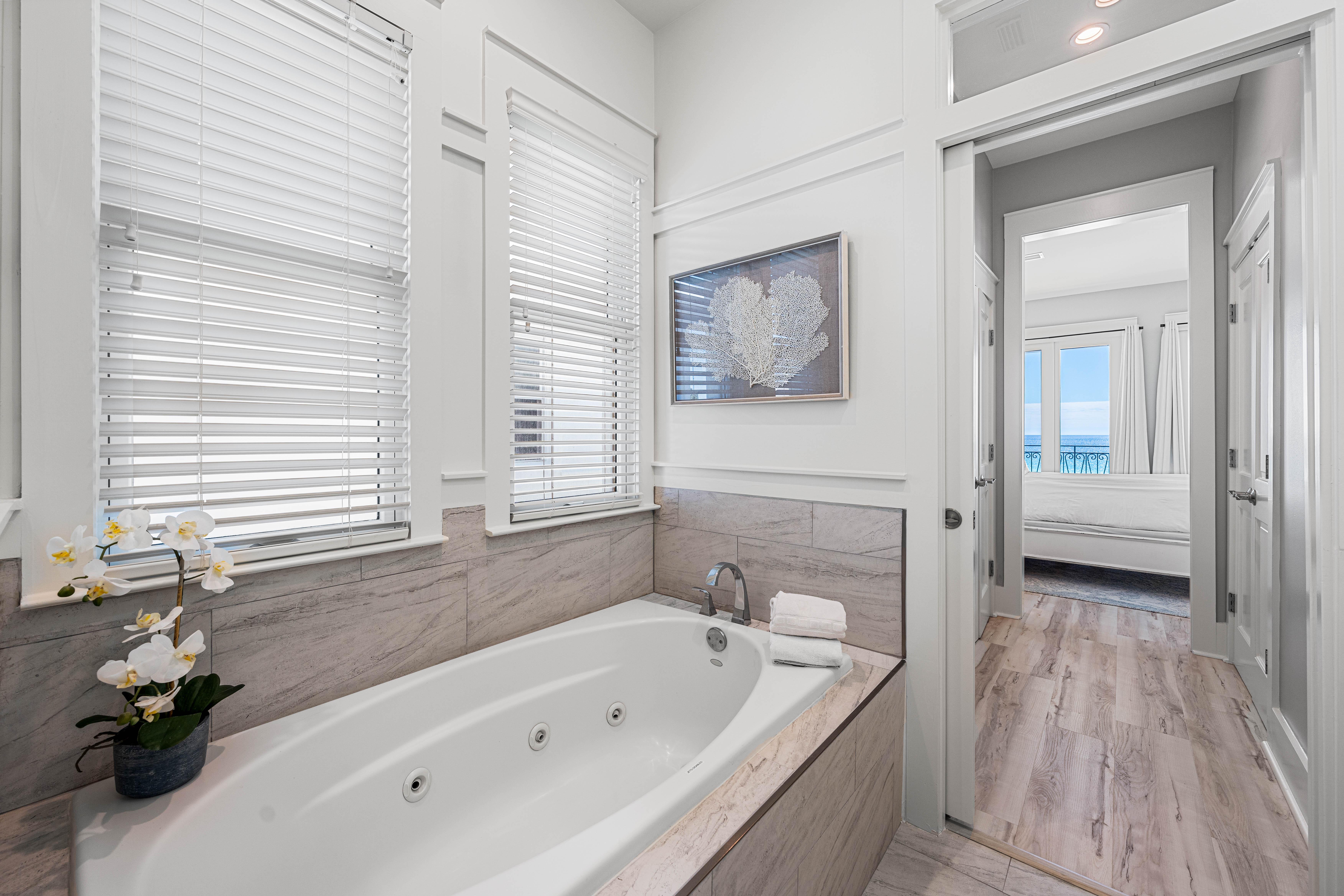 Private Bathroom with Soaking Tub
