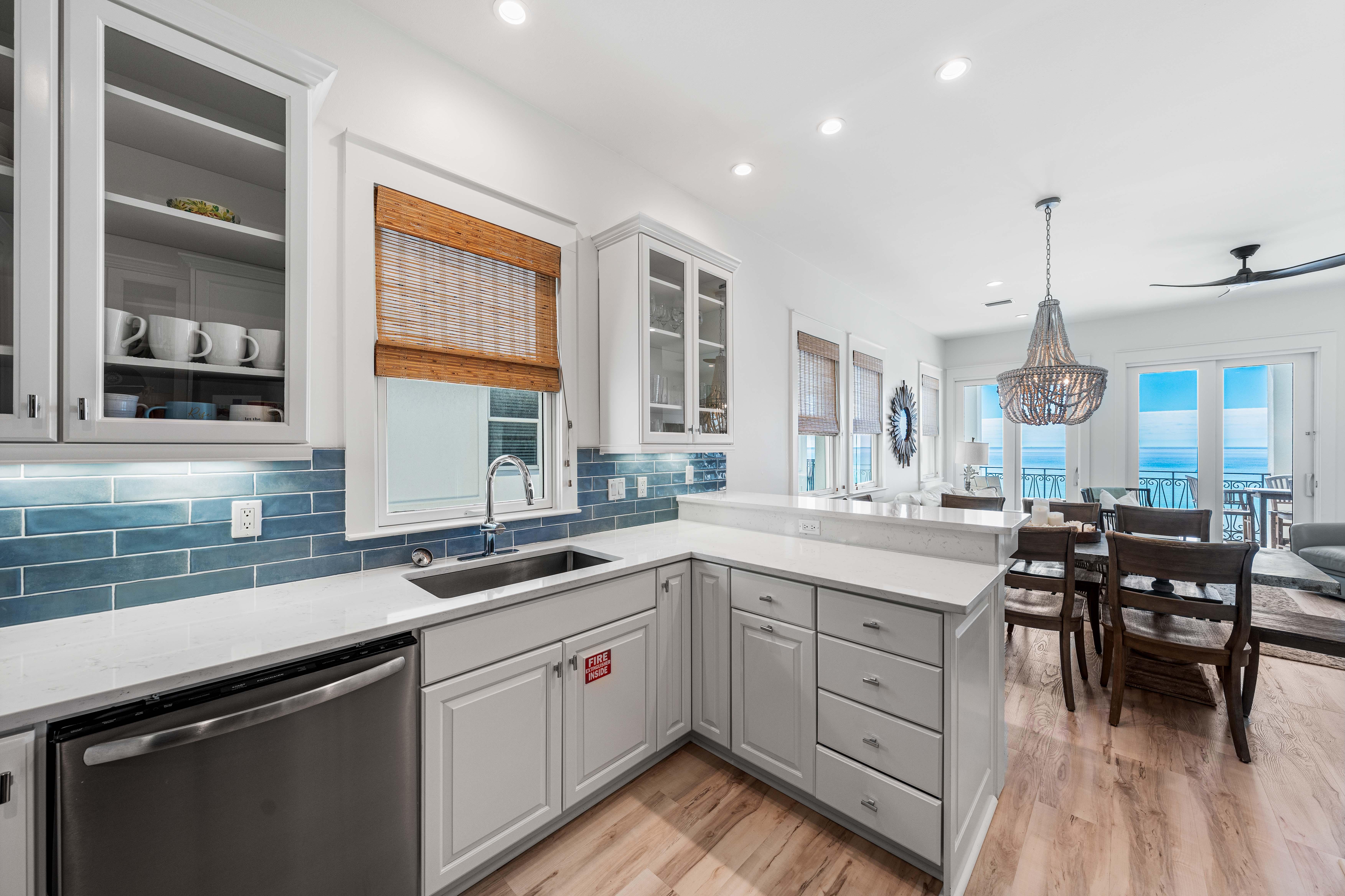 Gulf Views from the Kitchen!