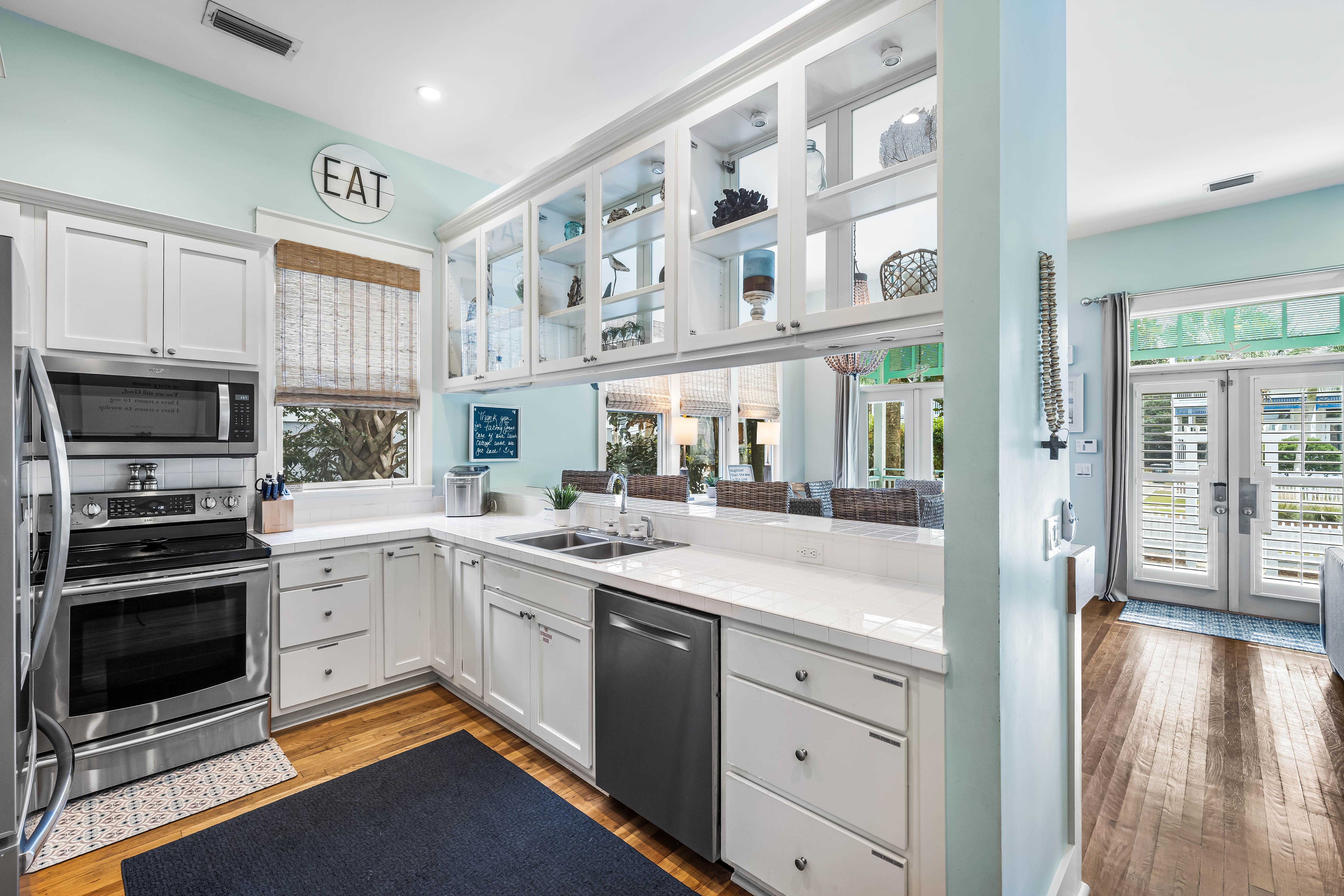 Views from the kitchen