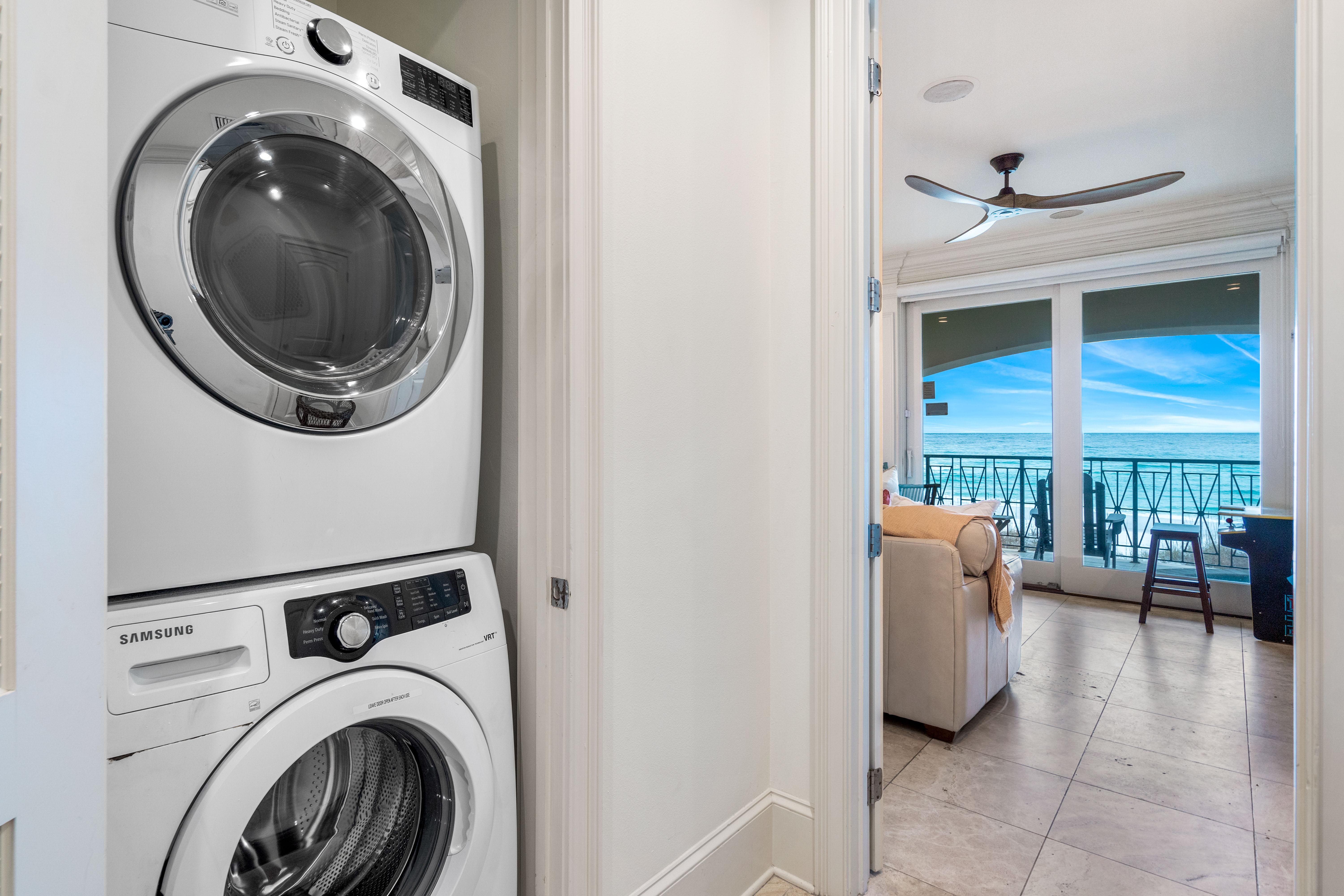 1st Floor Hallway with Private Washer/Dryer