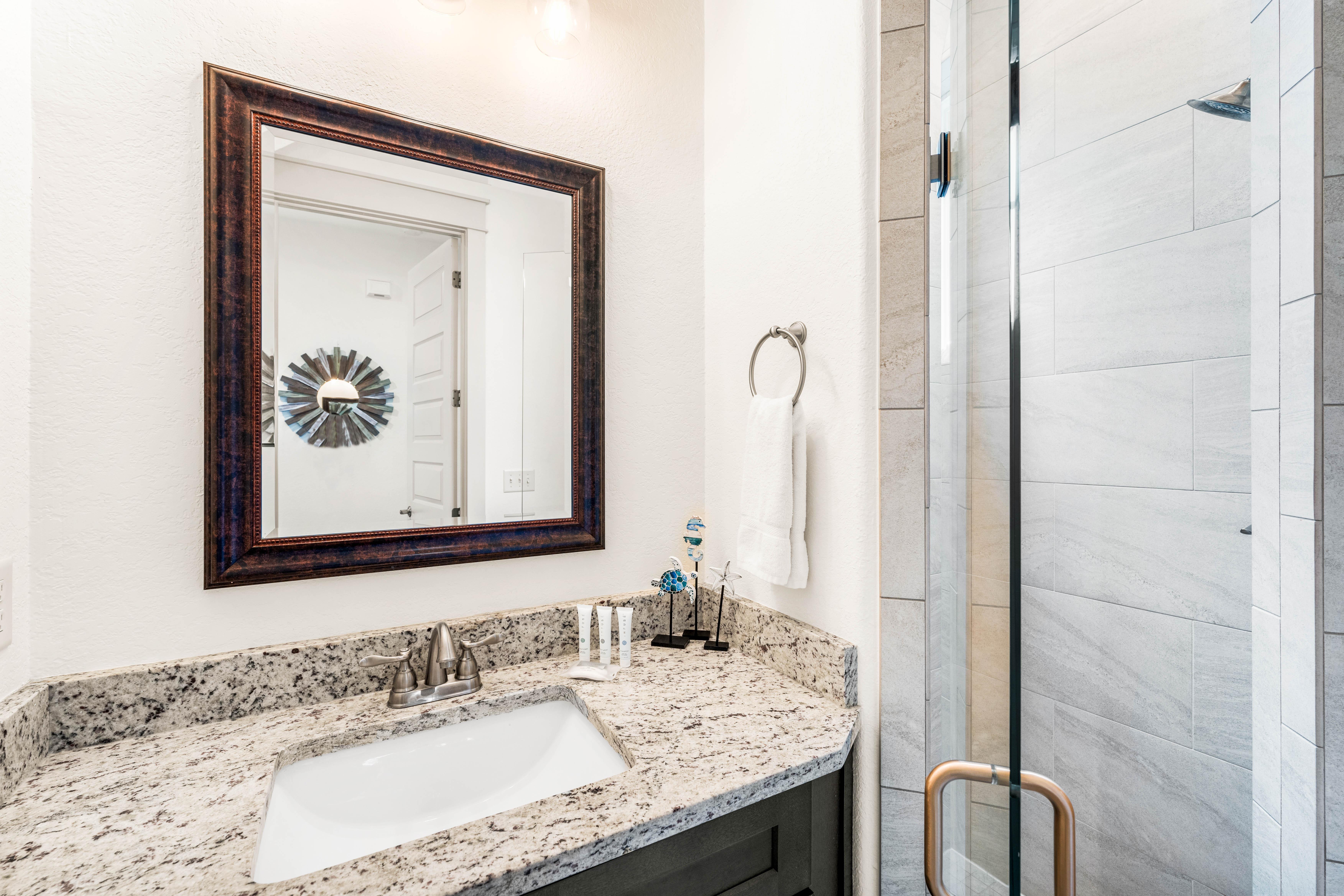 1st floor bathroom with walk-in shower