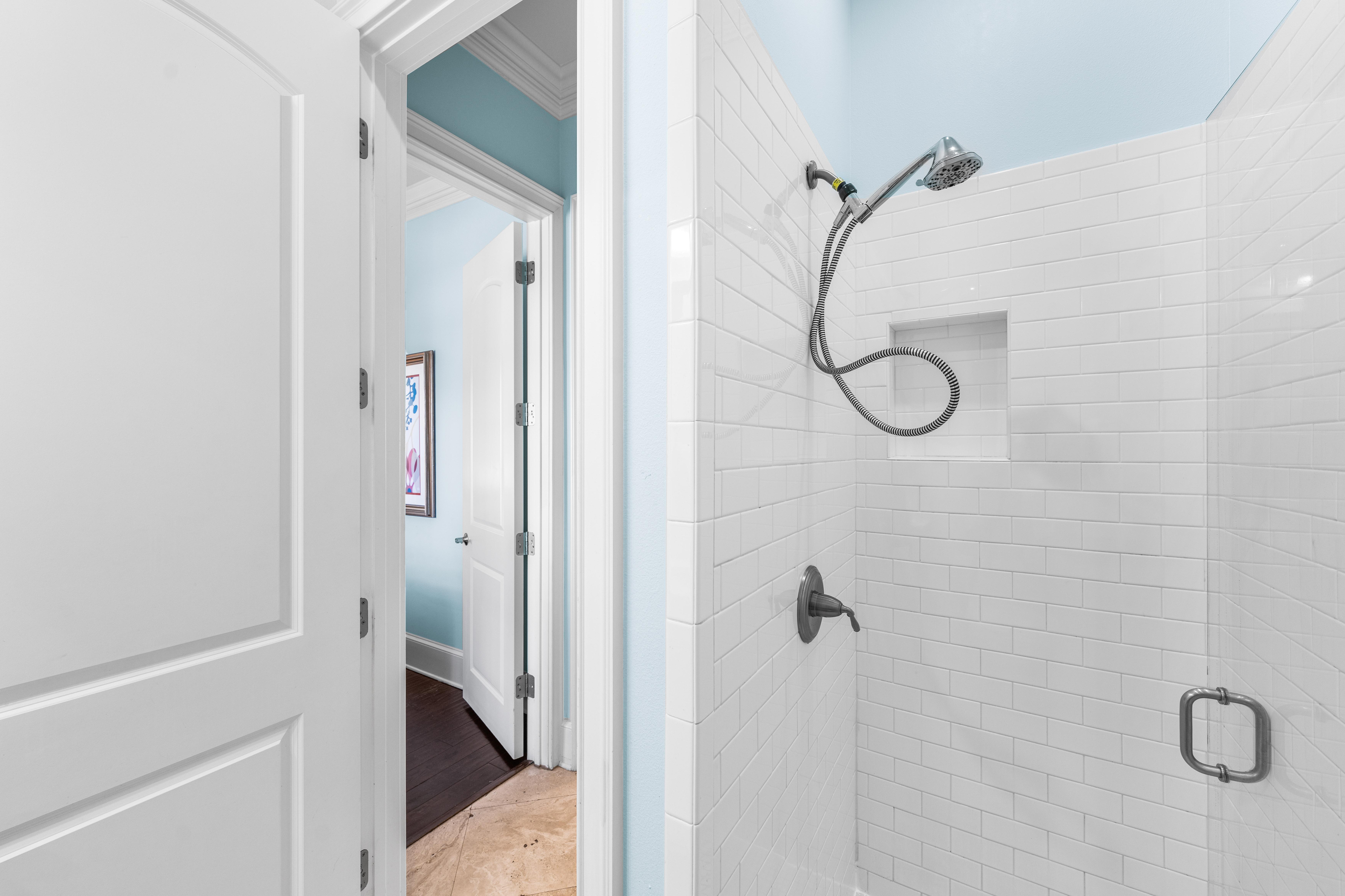 Ensuite Bathroom with Walk-In Shower for the 2nd Floor King Bedroom