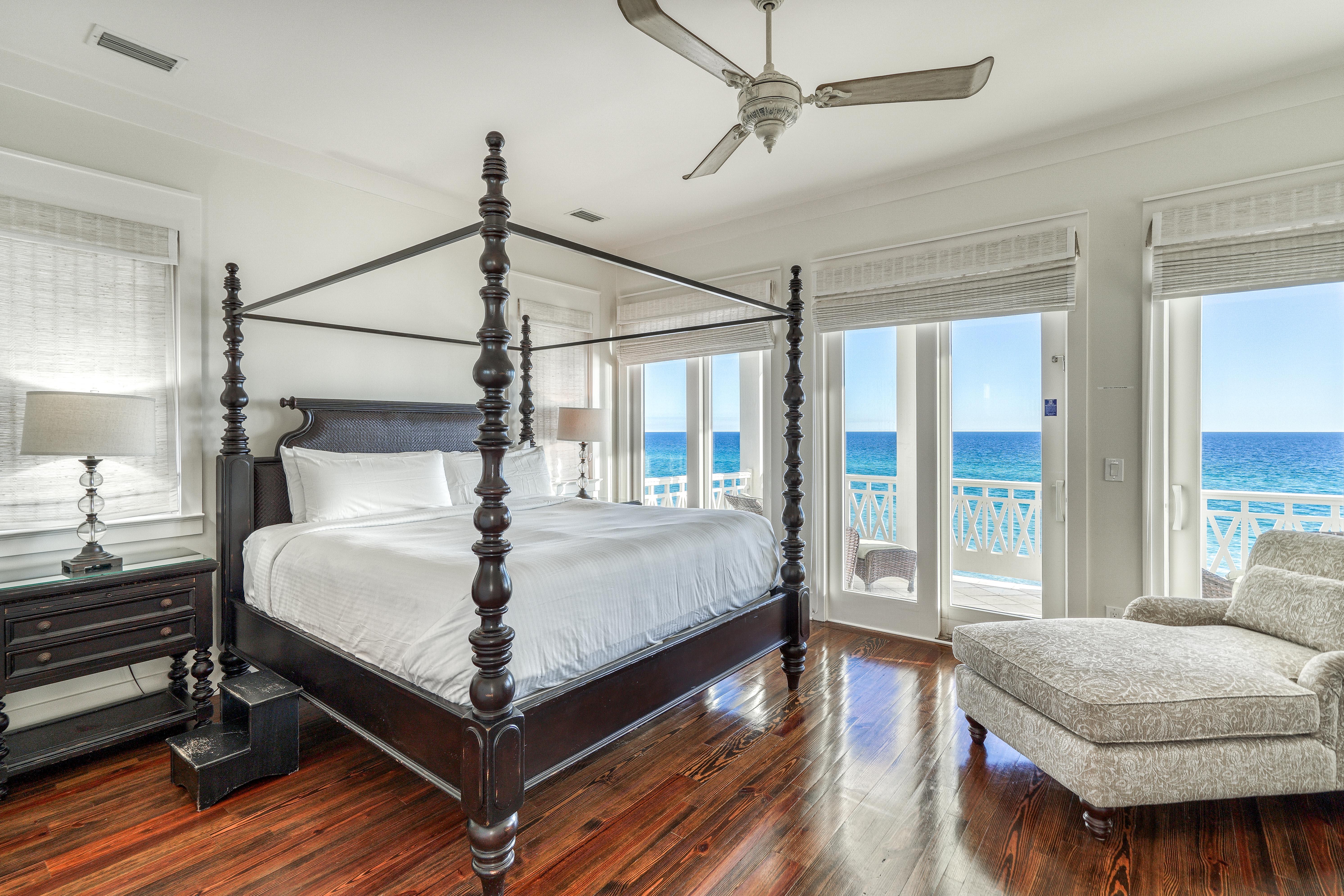 3rd Floor King Master Bedroom w/ Private Balcony and Private Bathroom