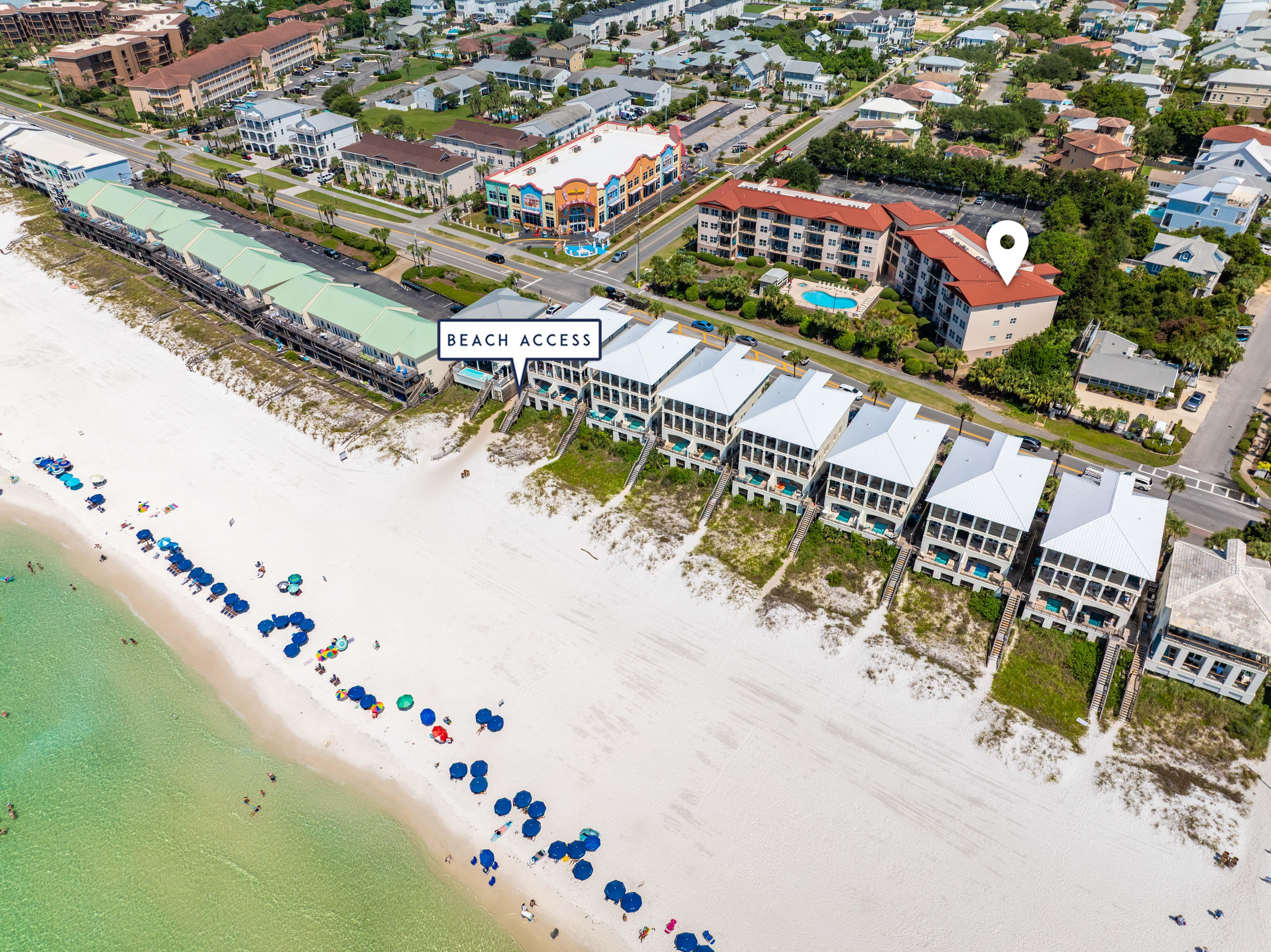 Welcome to Emerald Waters! Beach Access is a short walk away