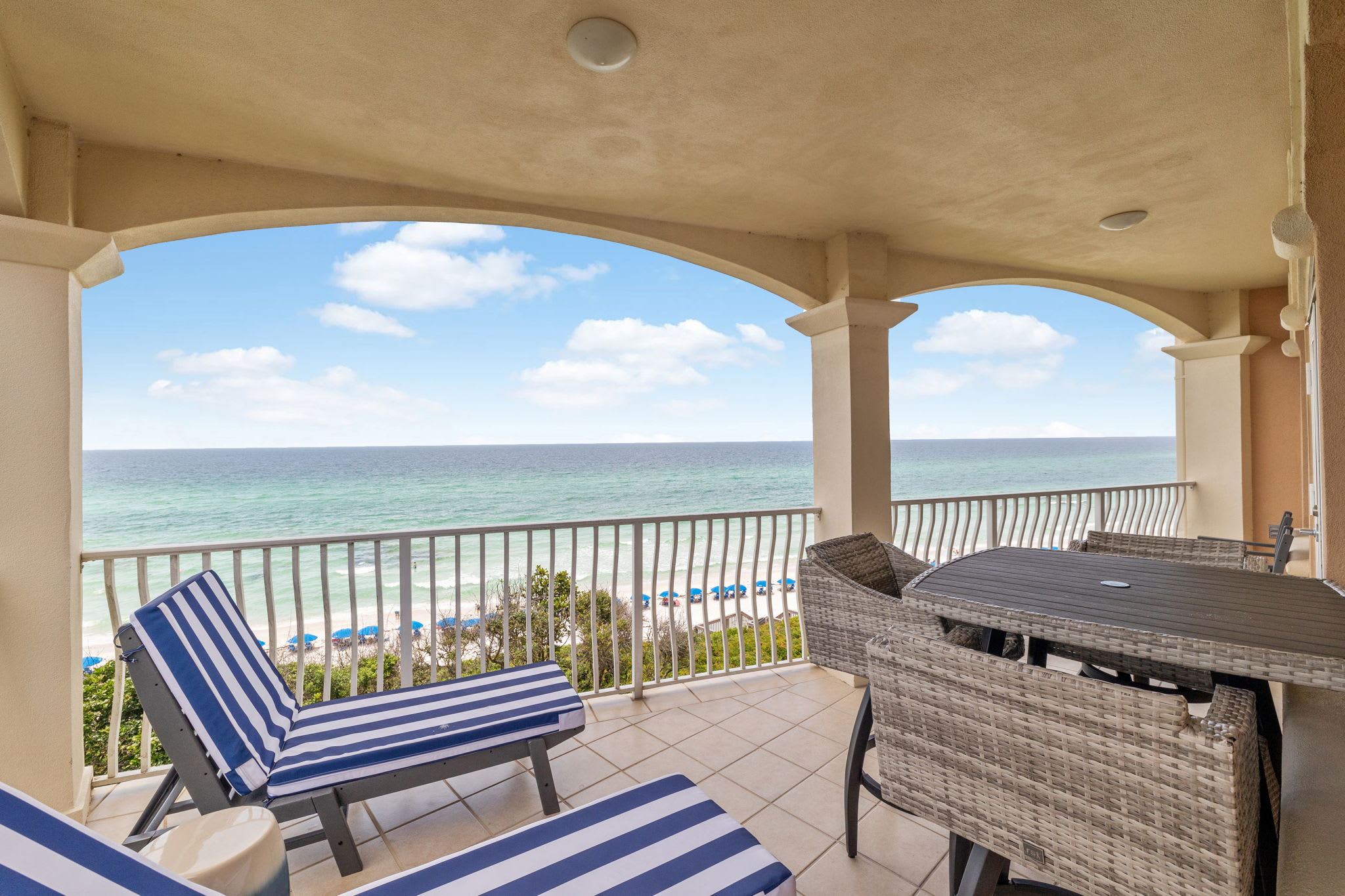 Corner Balcony with Panoramic Gulf Views!