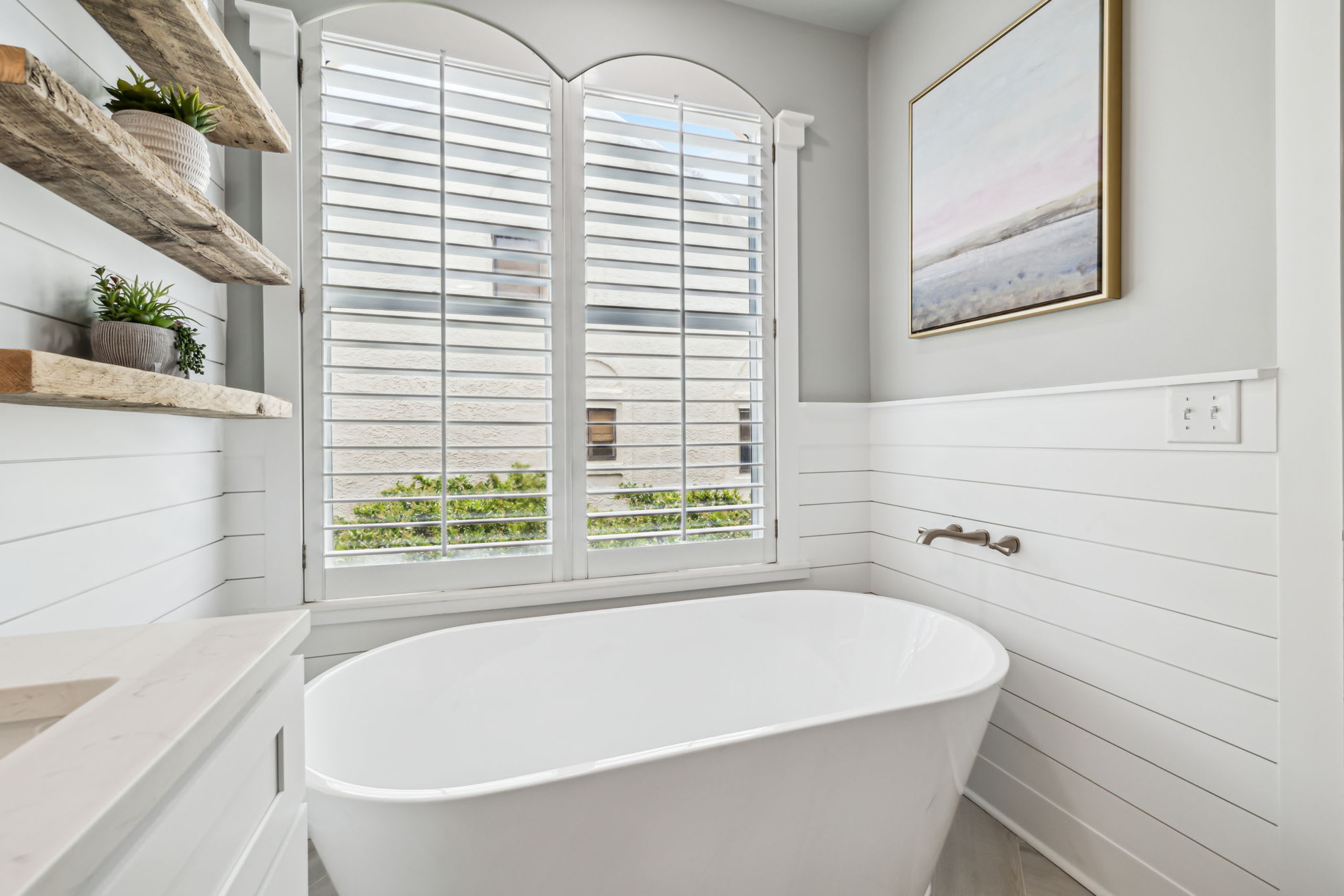 Relax After a Day at the Beach in the Oversized Soaking Tub