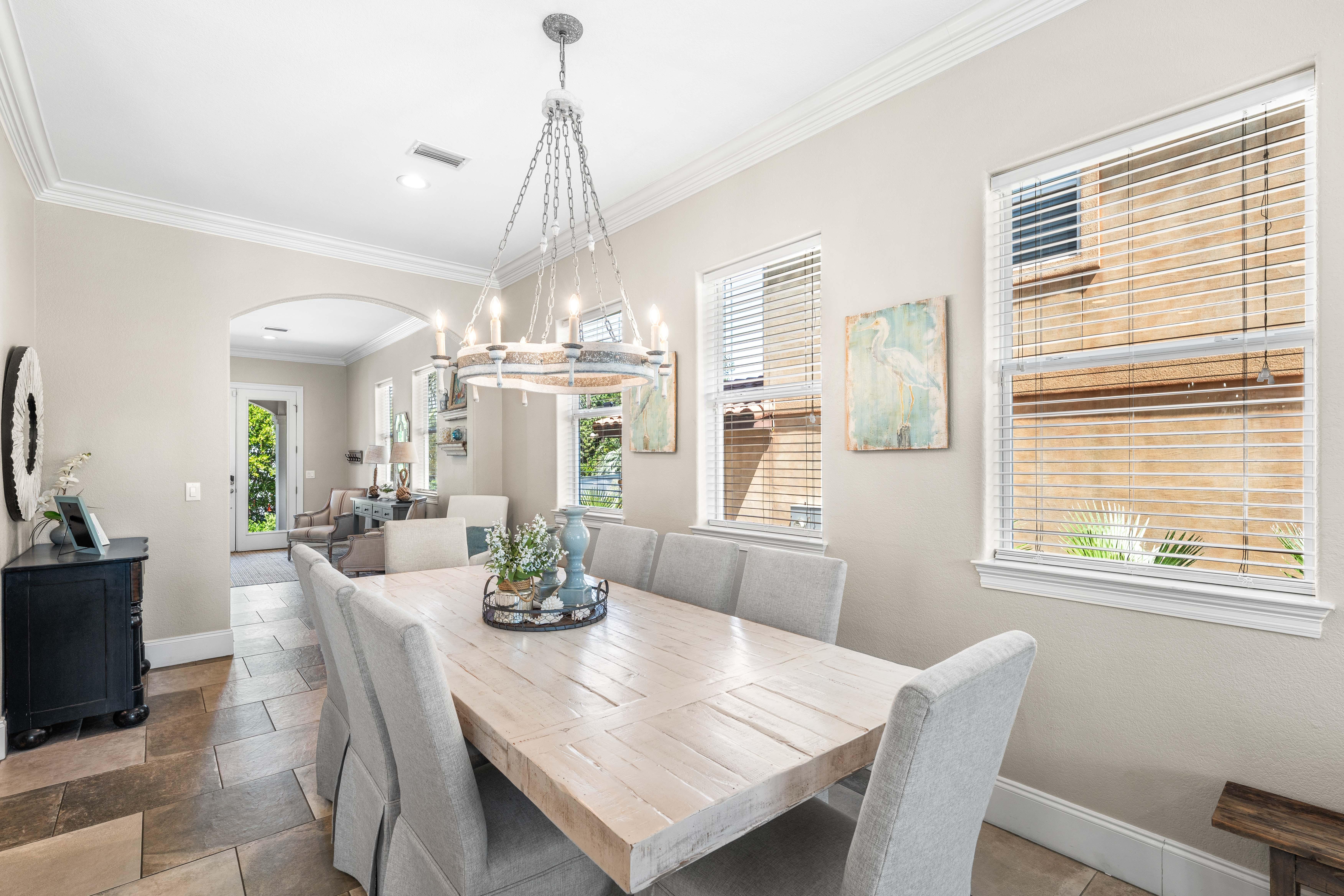 Dining Area Table for 8