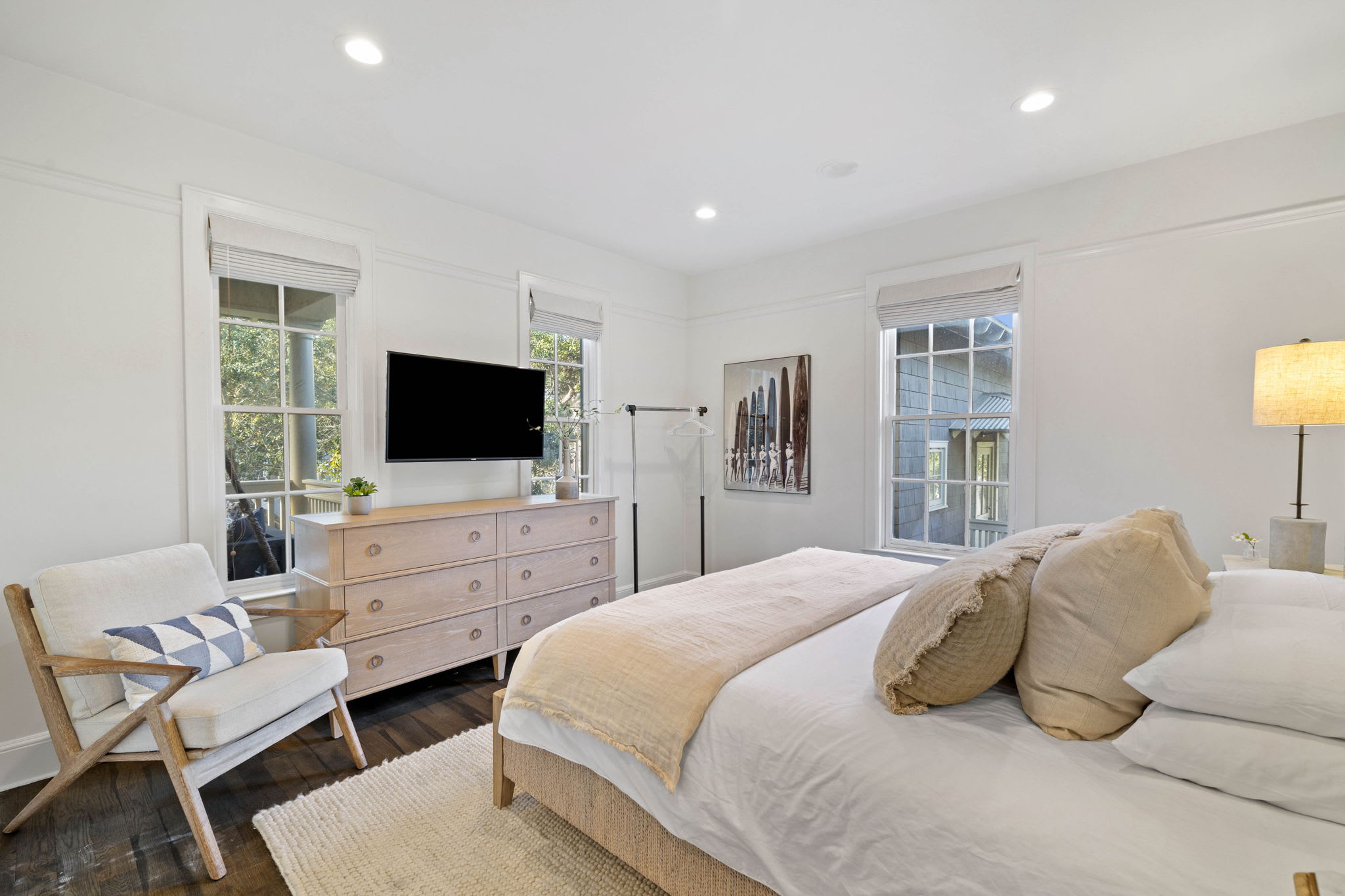 2nd Floor Primary Suite - Furnished with a  California King Size Bed