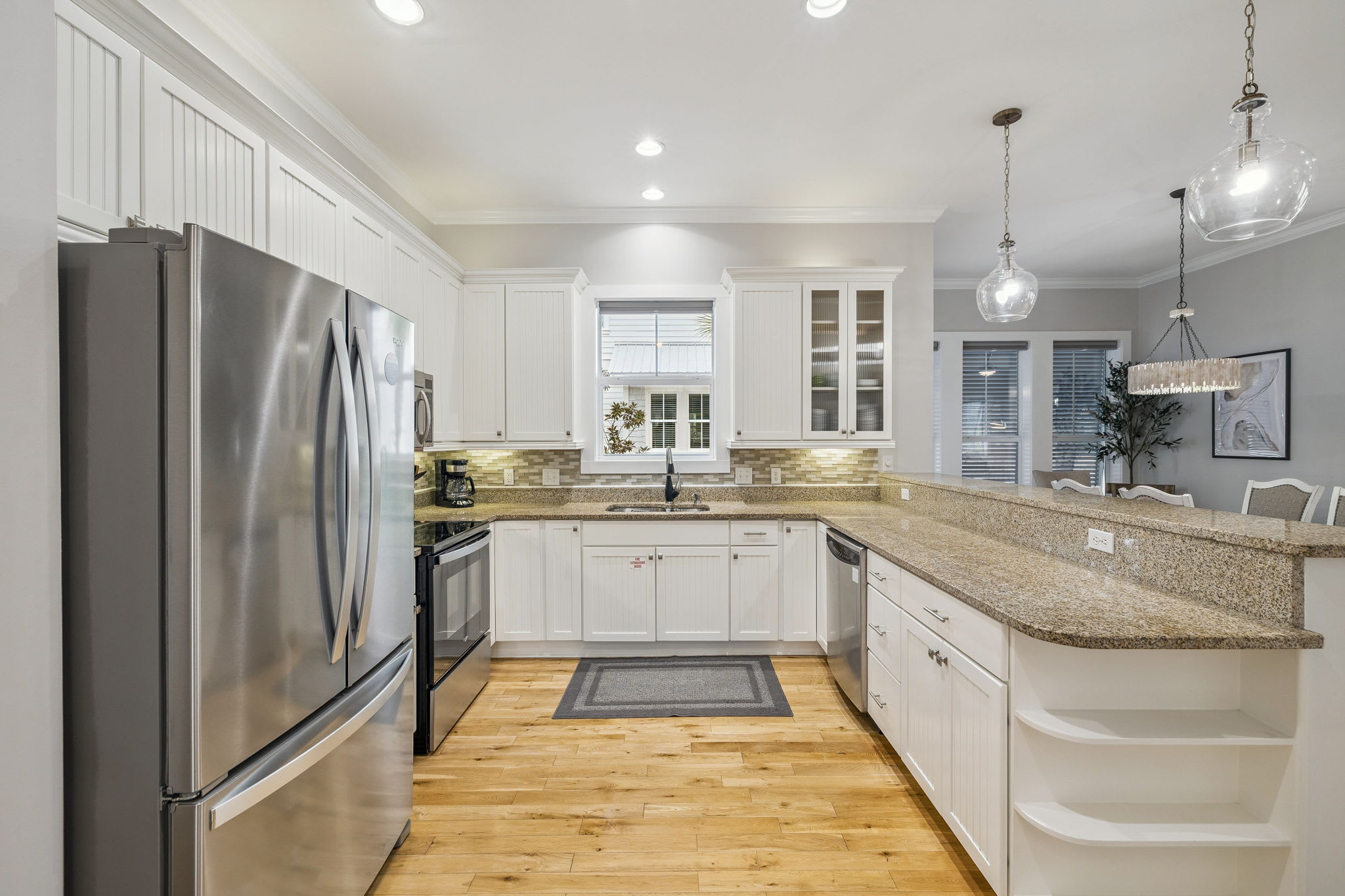 Fully Equipped Kitchen - Offering Stainless Steel Appliances