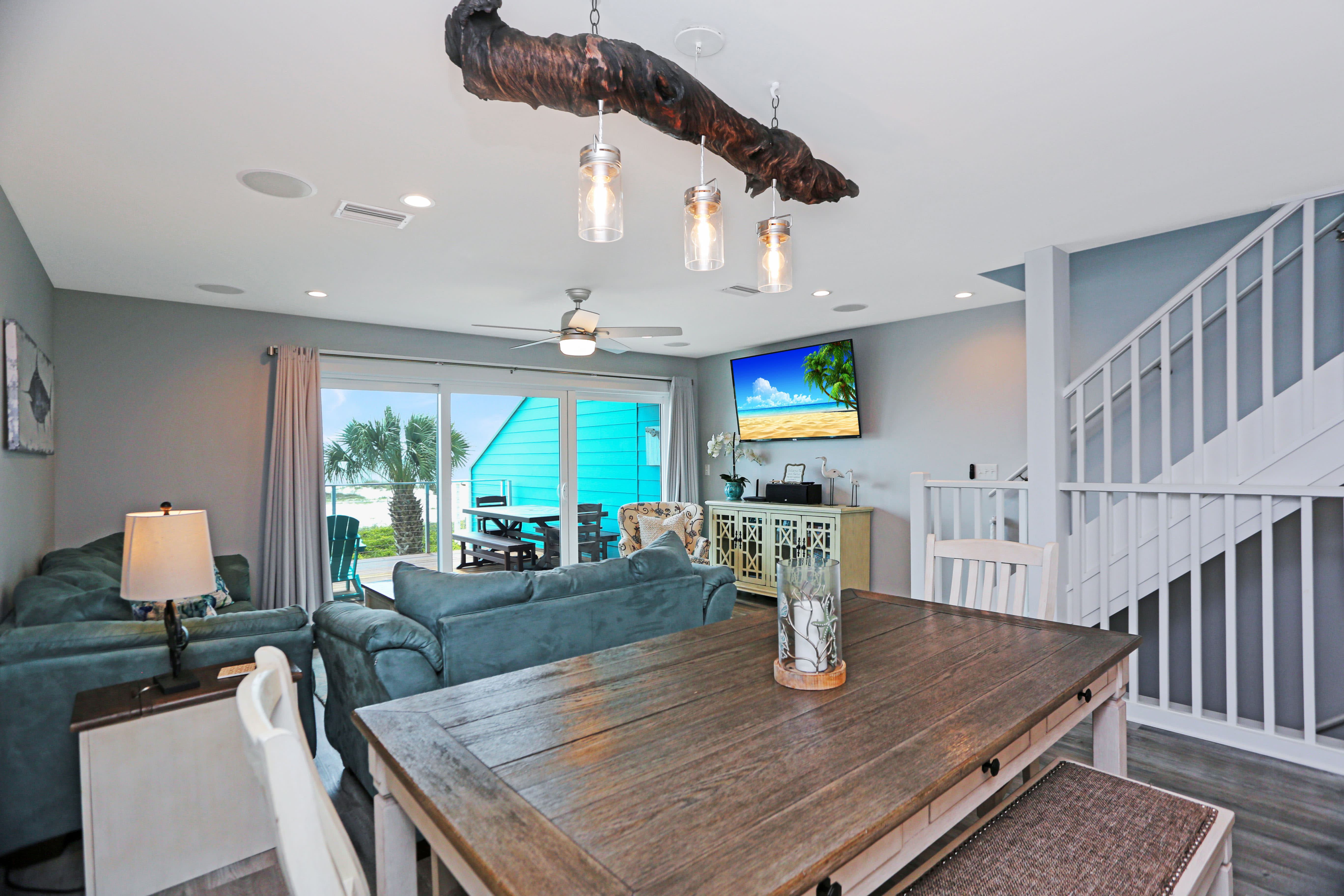 Dining Area and Living Room