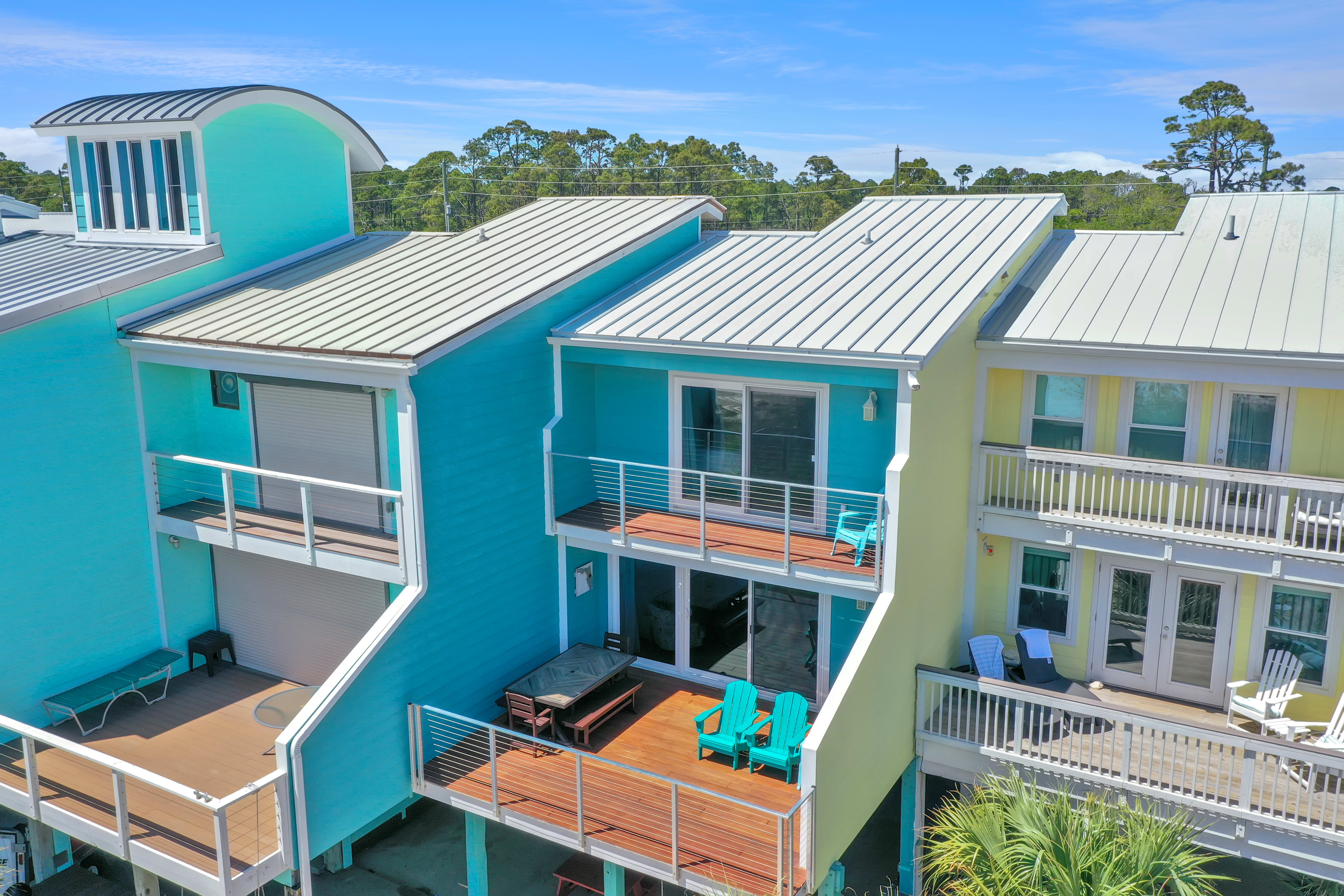 Two Floors of Gulf Front Decks