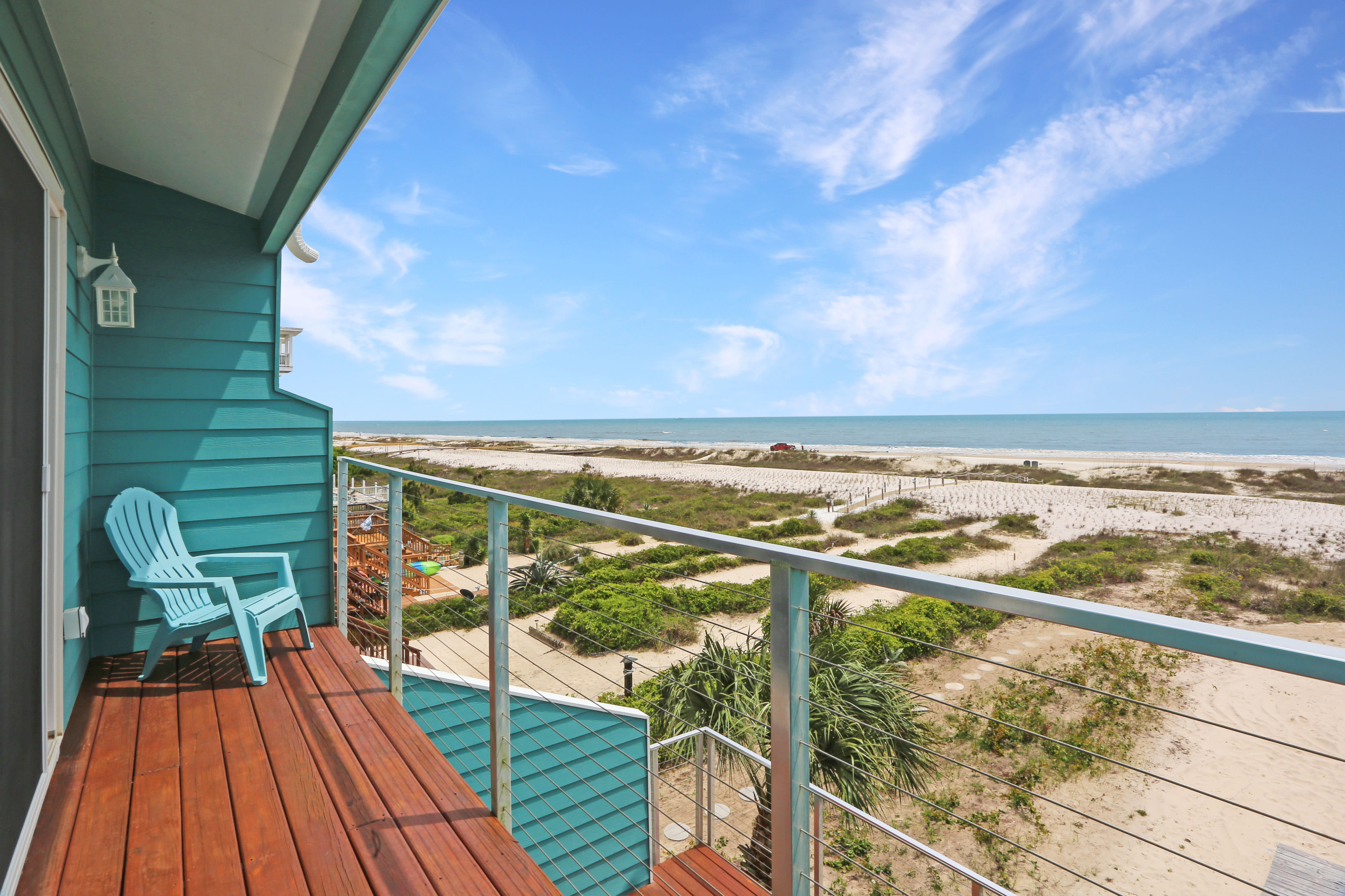 Gulf Front Deck on Bedroom 2