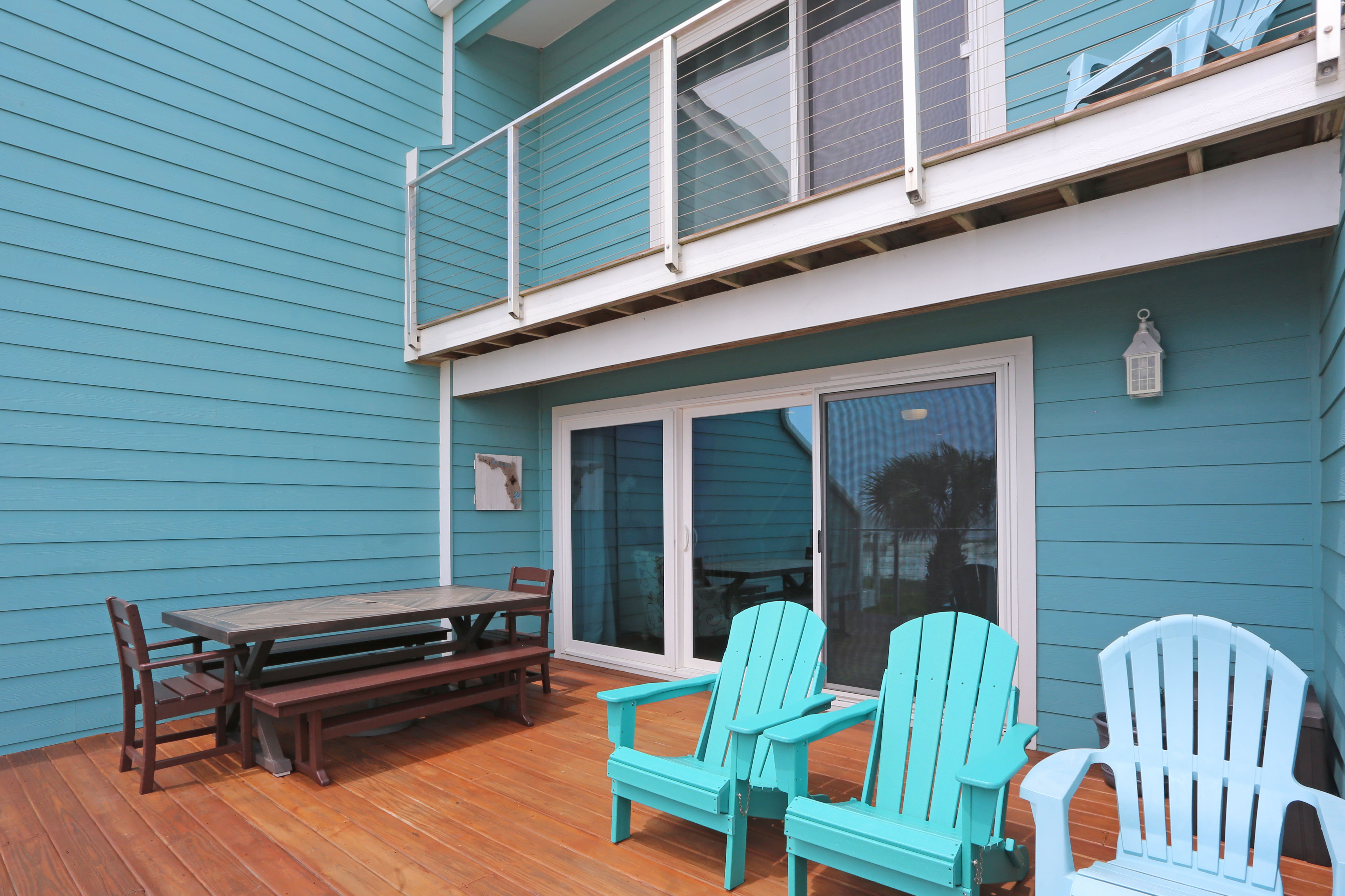 Two Levels of Gulf Front Decks