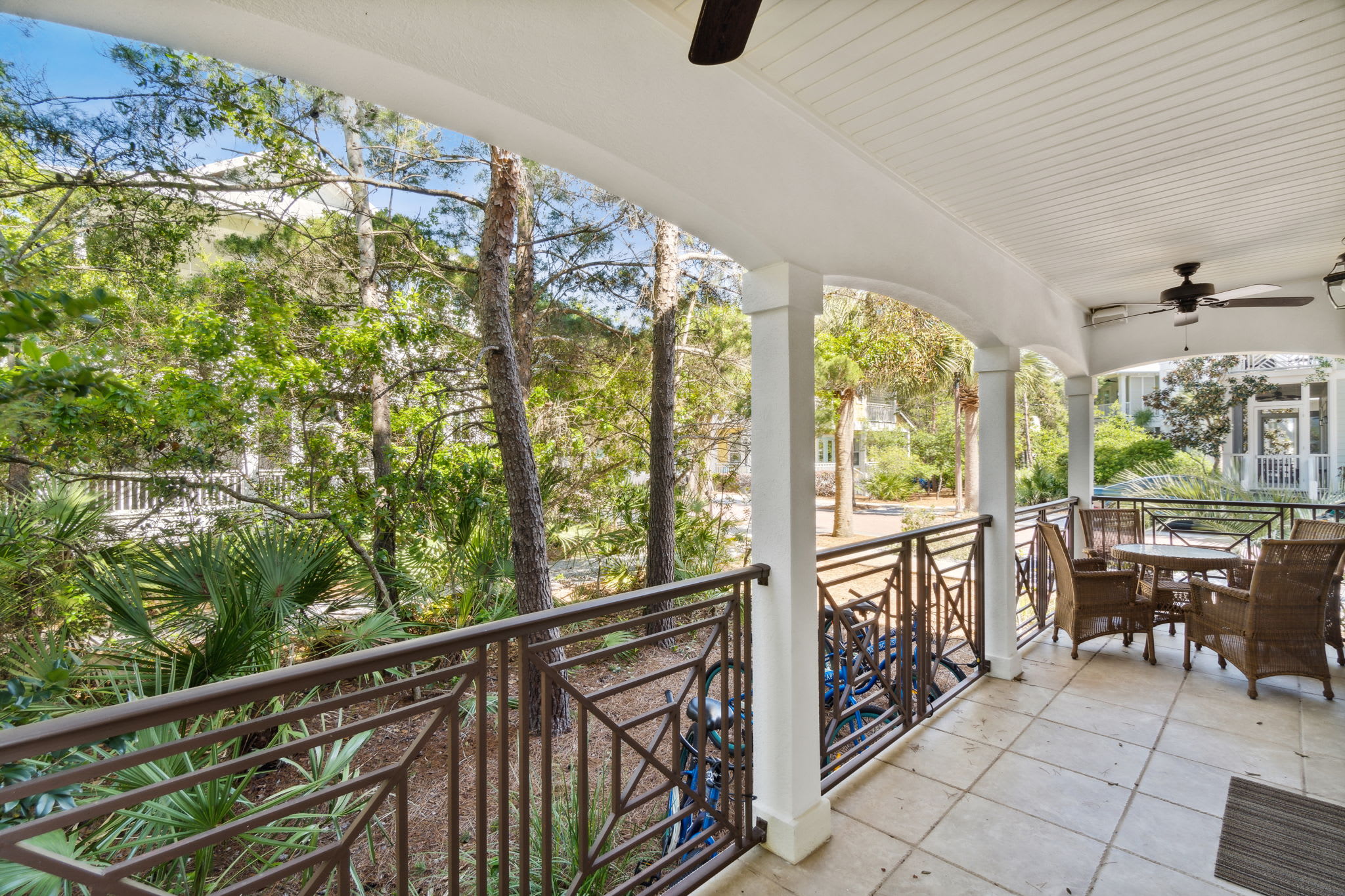 1st Floor Covered Porch - Private Access from the Primary Suite