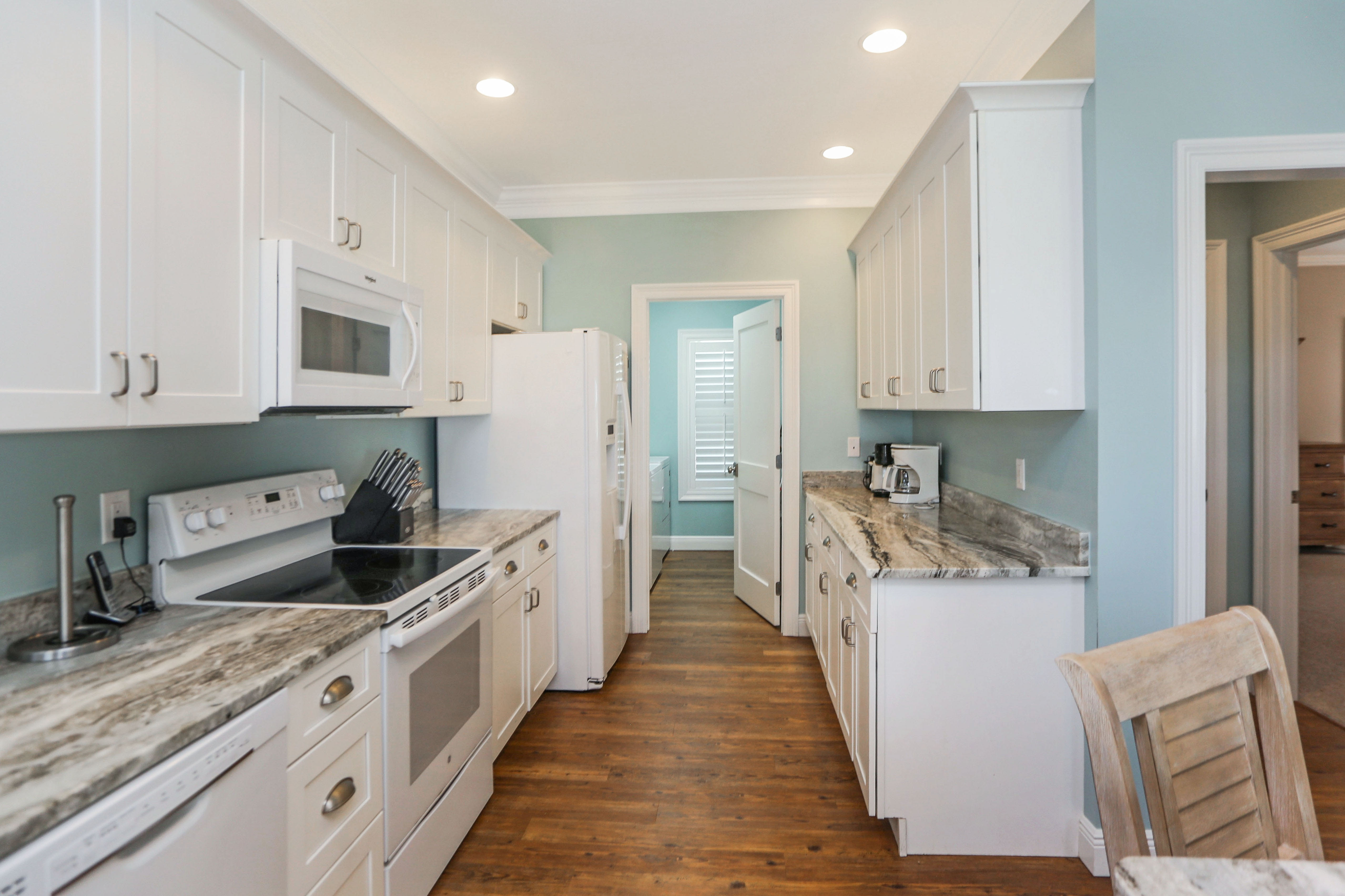 Kitchen with Laundry Room