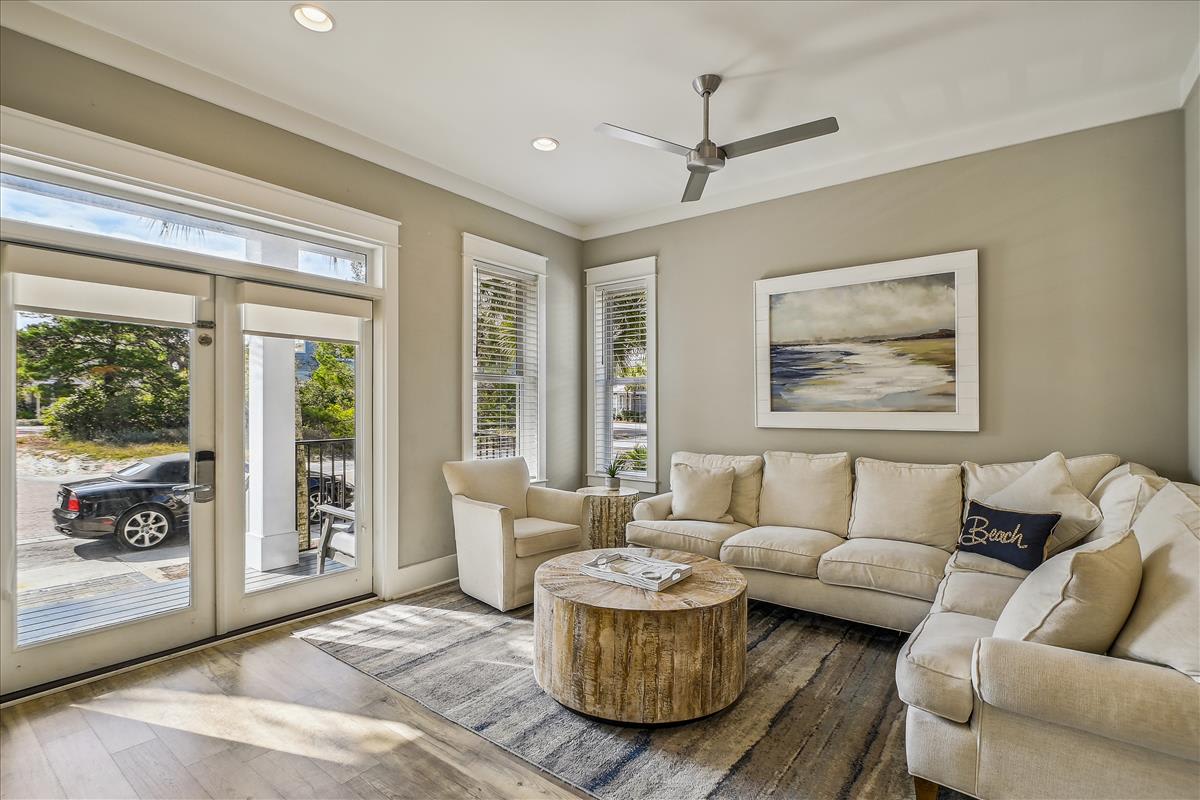 Well Lit Living Area