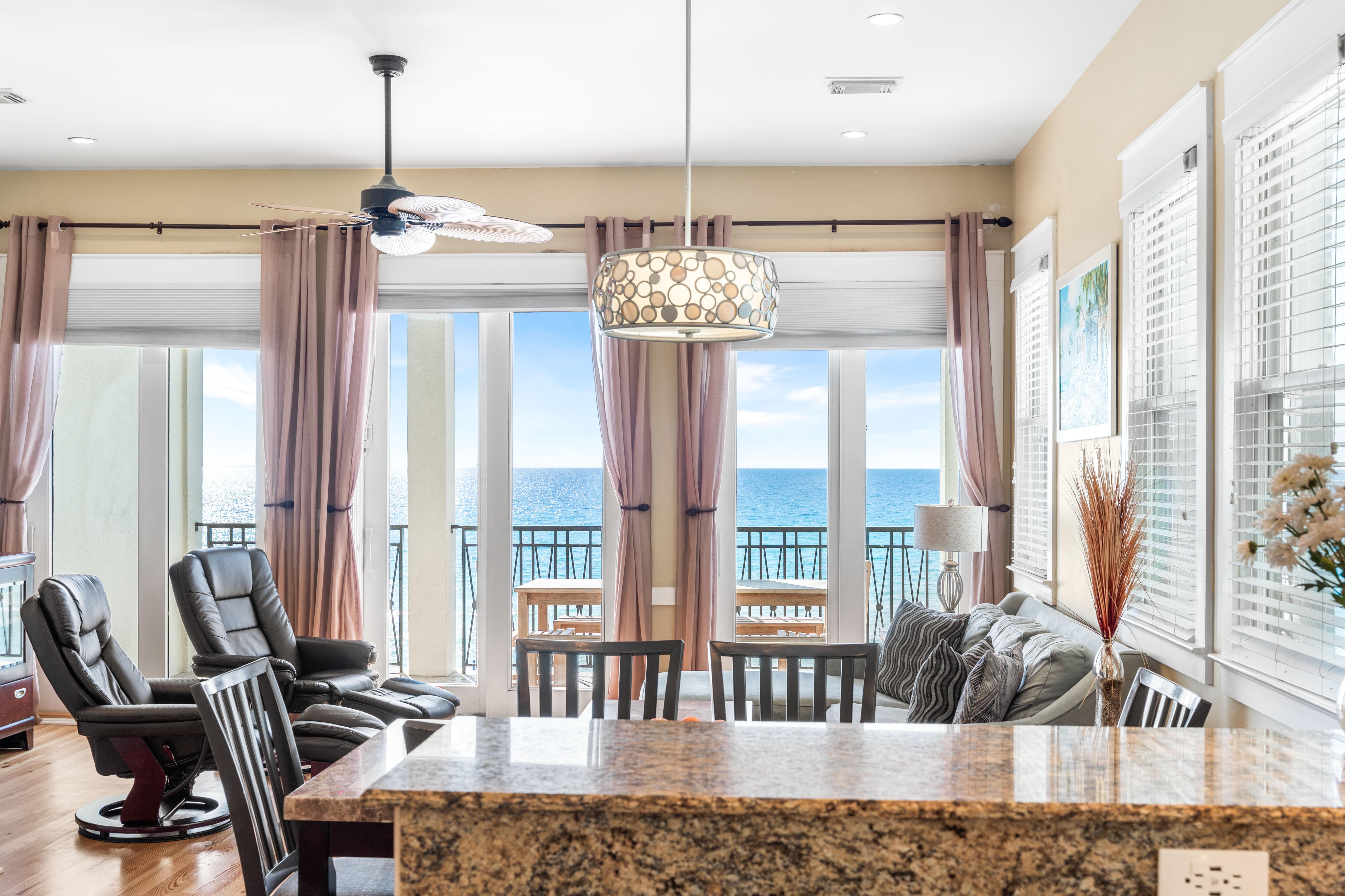 Gulf Views from the Chef's Kitchen.