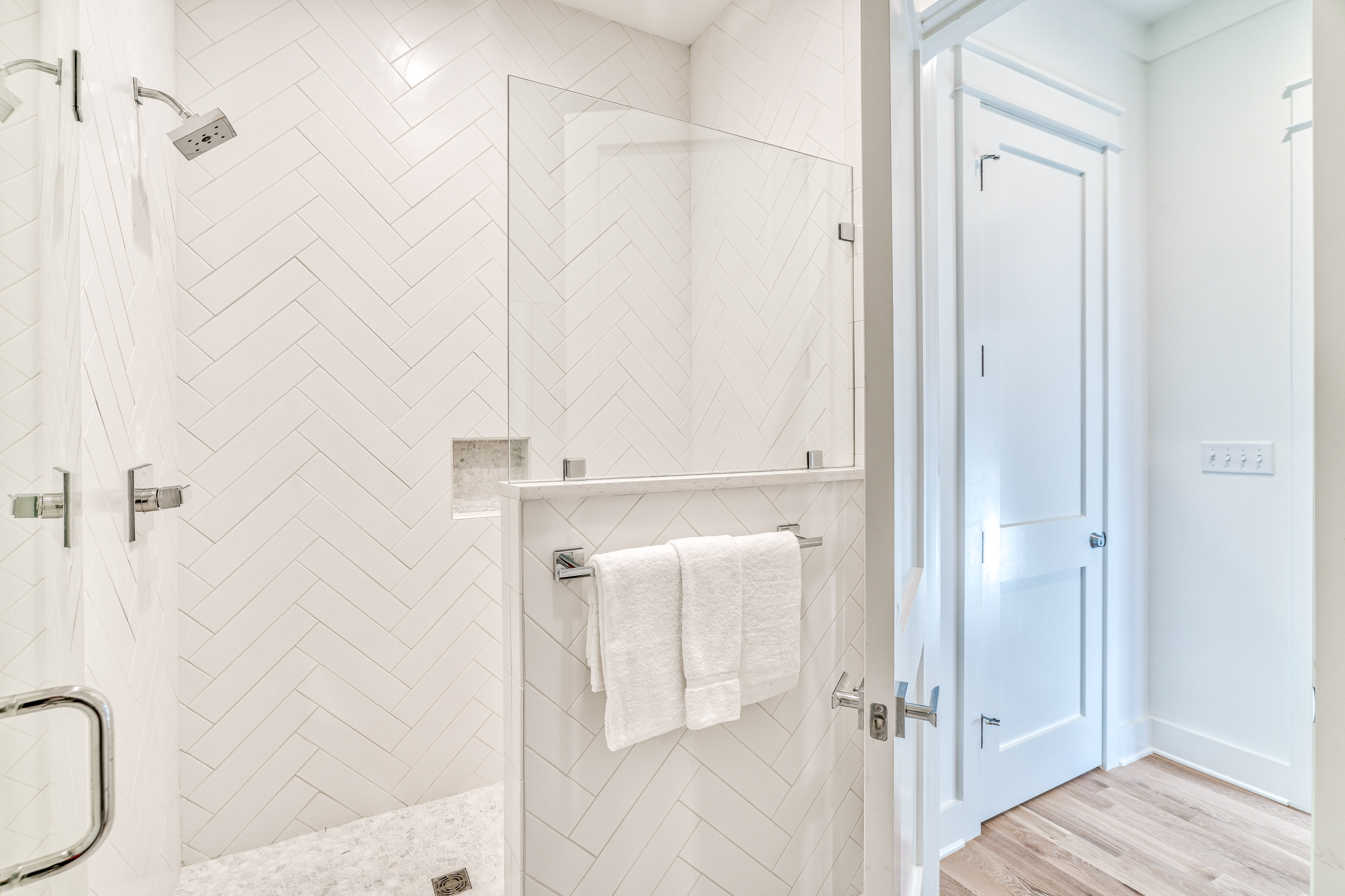 Guest Bathroom - Spacious Walk-In Shower