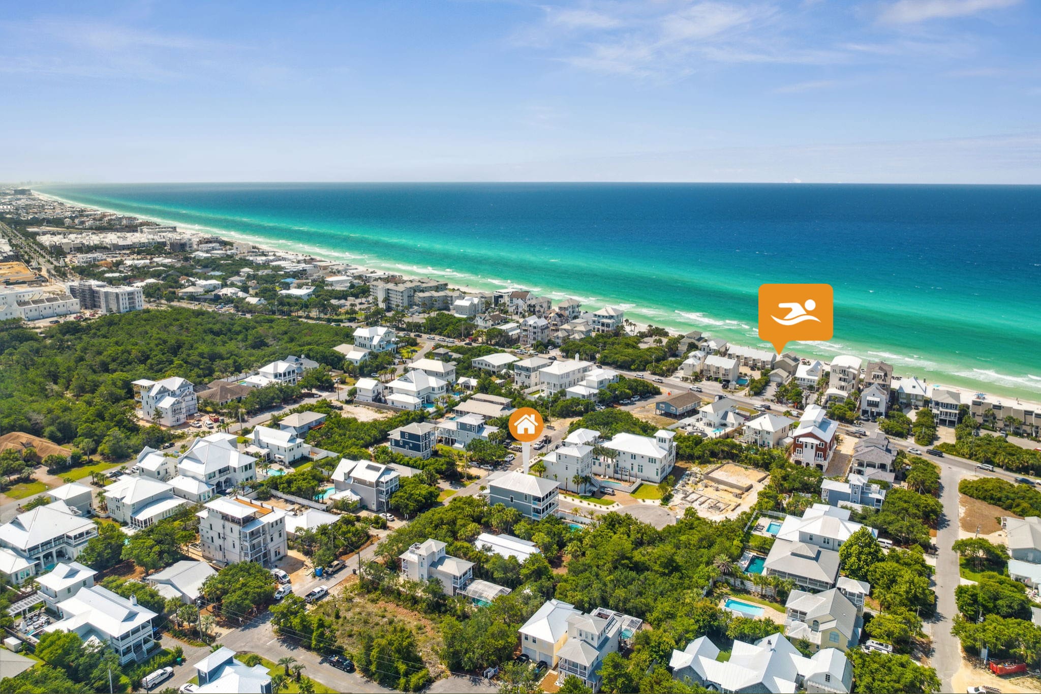 Beach Access at the End of the Street!