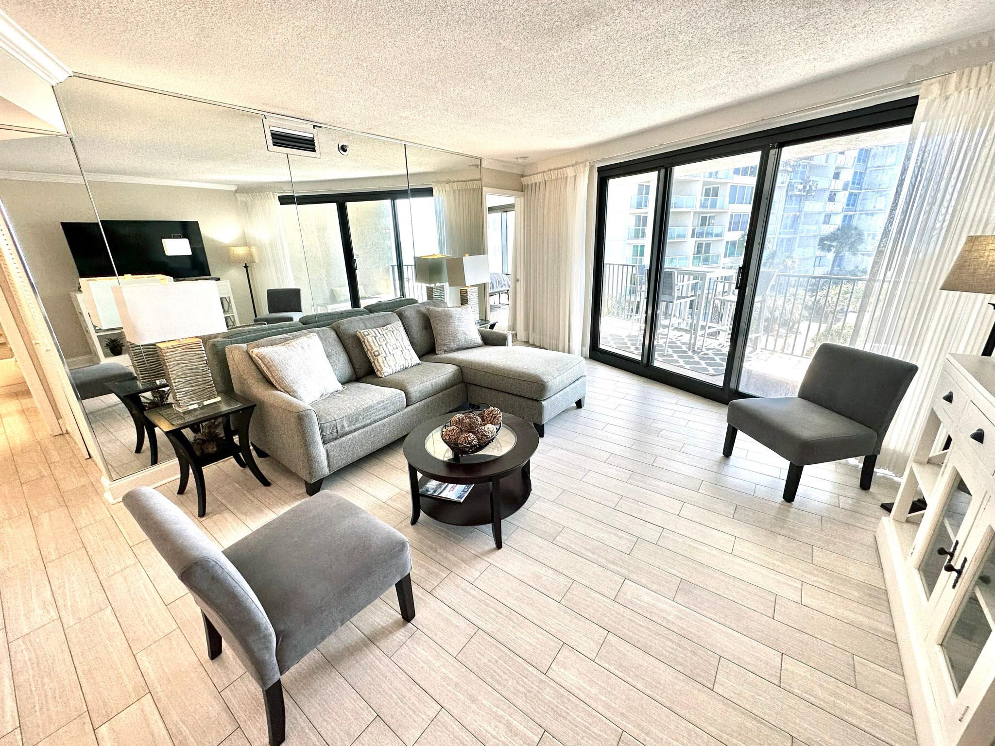 Gorgeous views from the living room