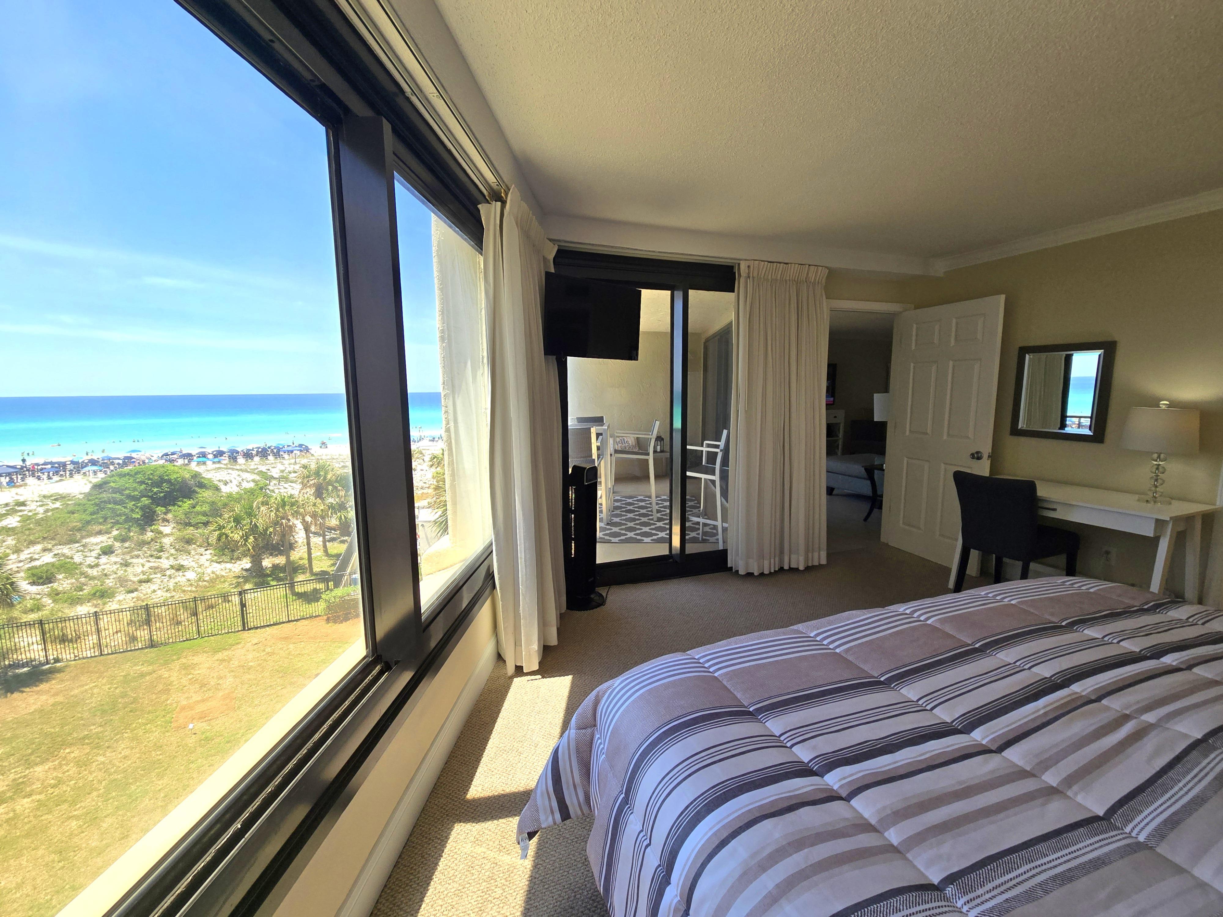 Beautiful views from the Master Bedroom