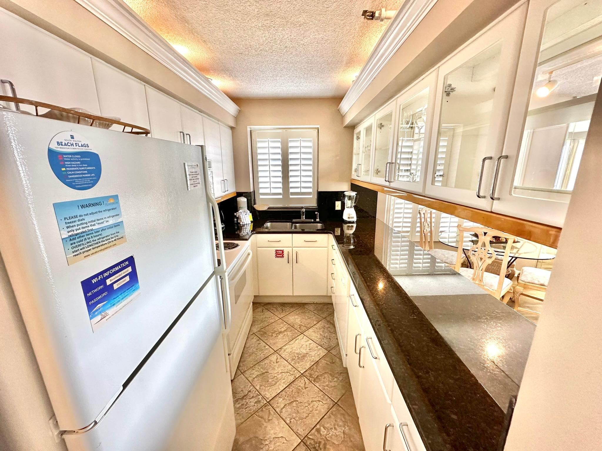 Fully Stocked Kitchen