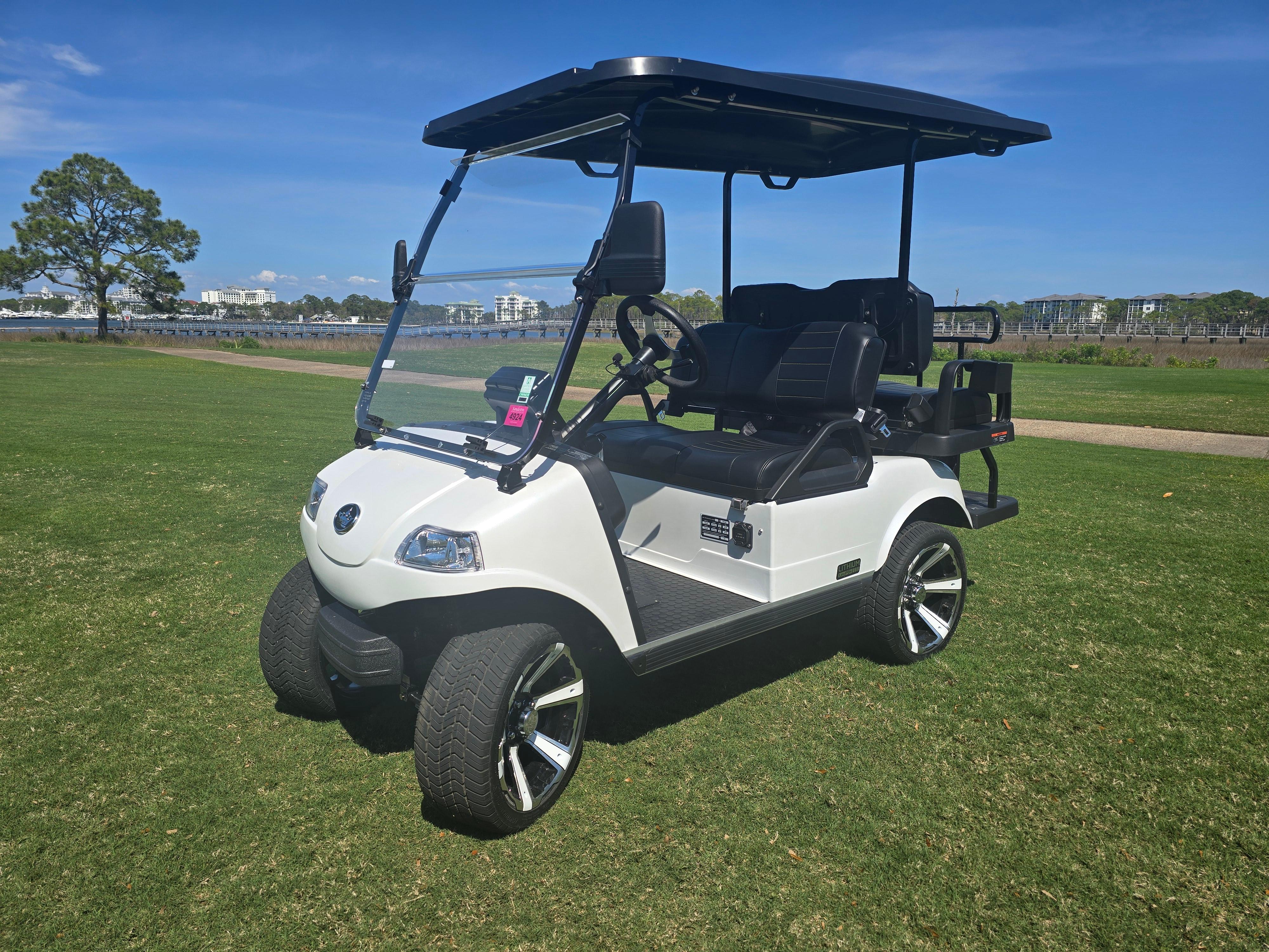 New Golf Cart Included!