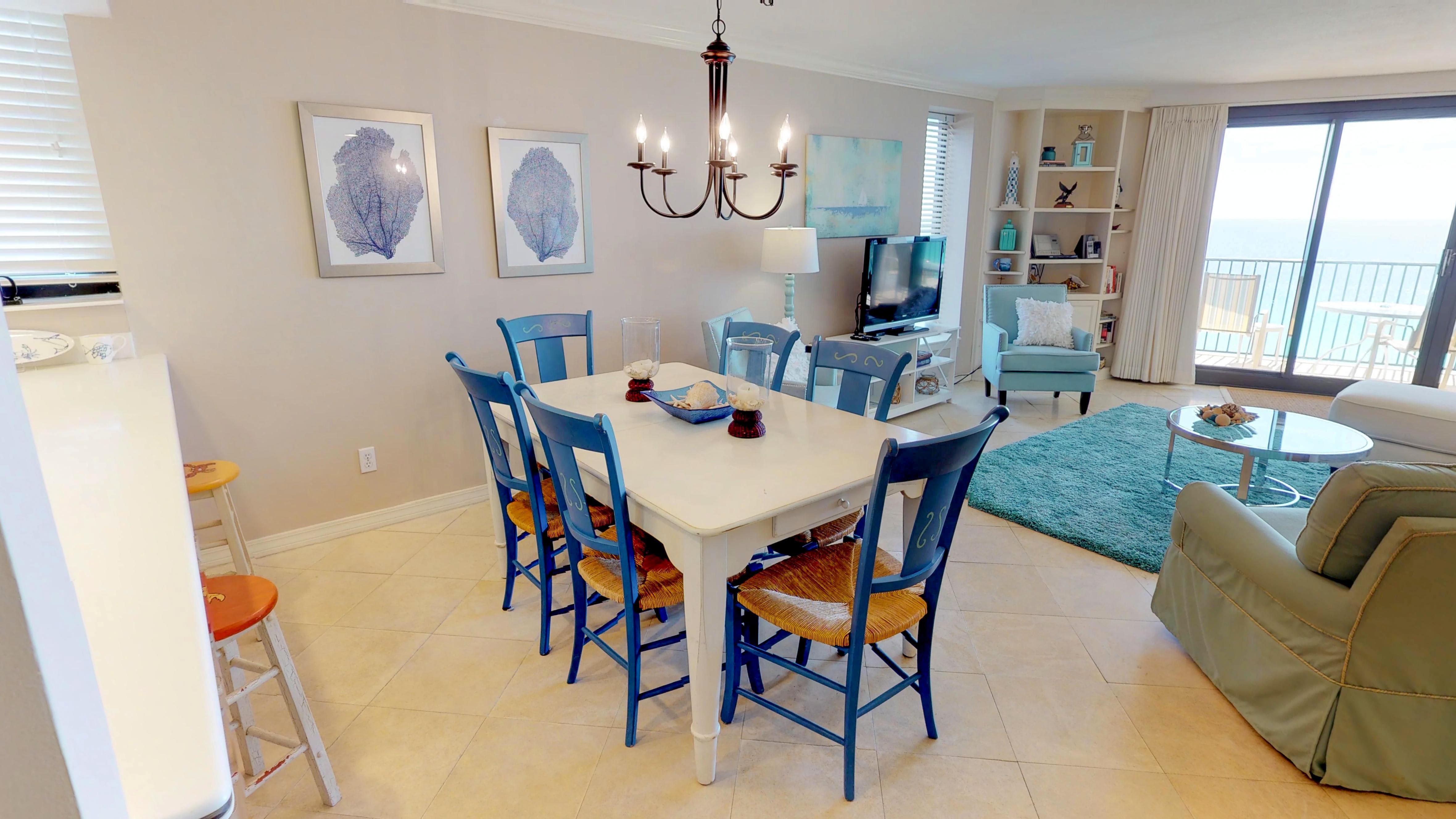 Dining room seating for 6!