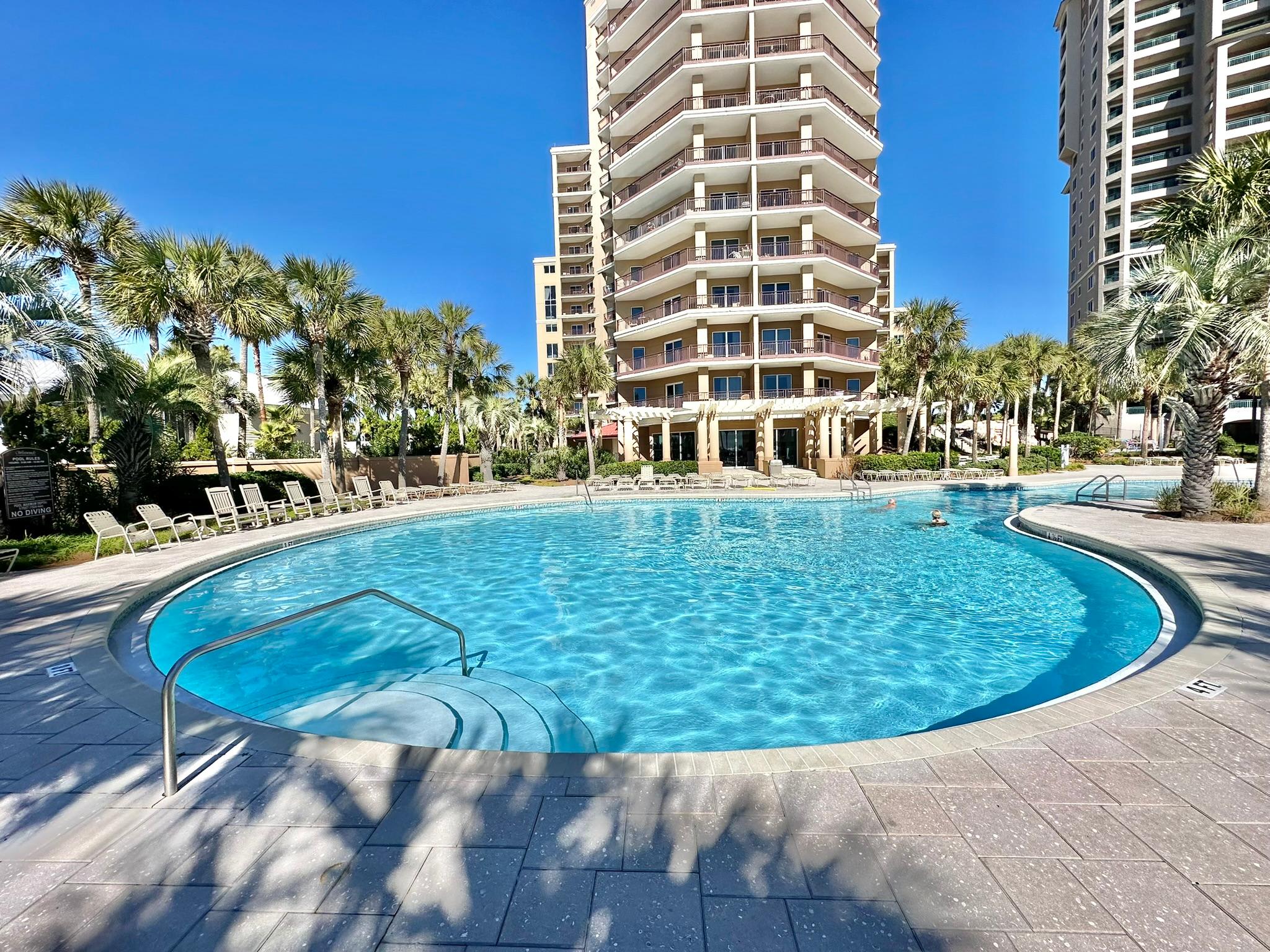 Newly renovated pool