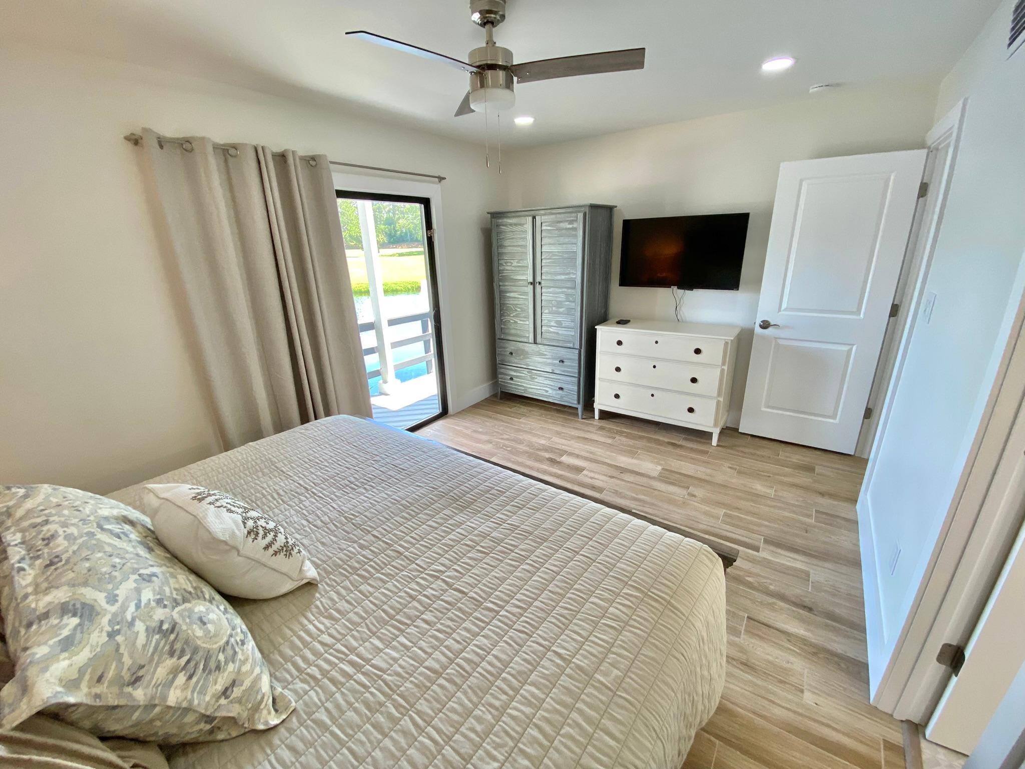 Downstairs King Master Bedroom