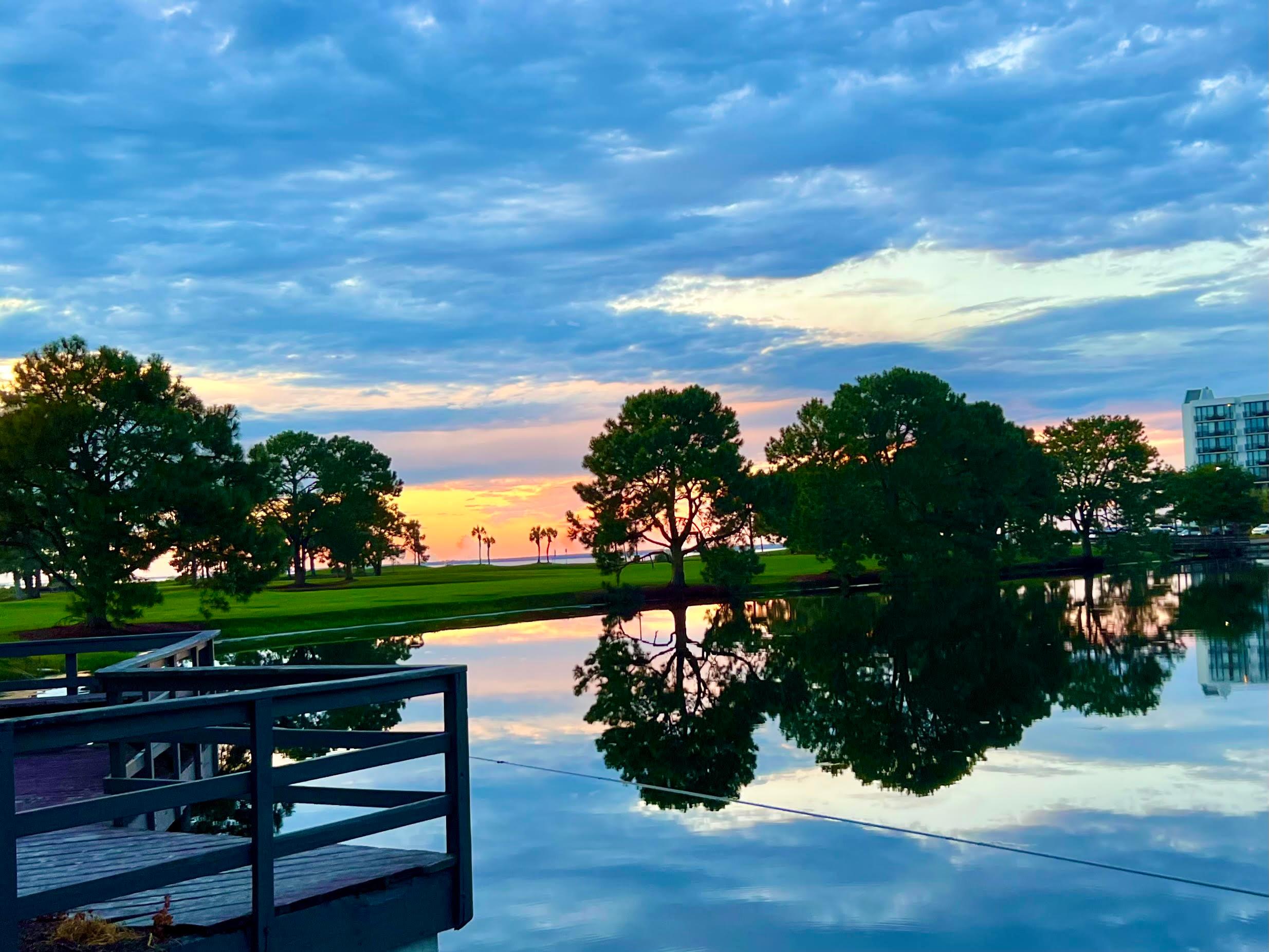 Enjoy the sunset off the deck